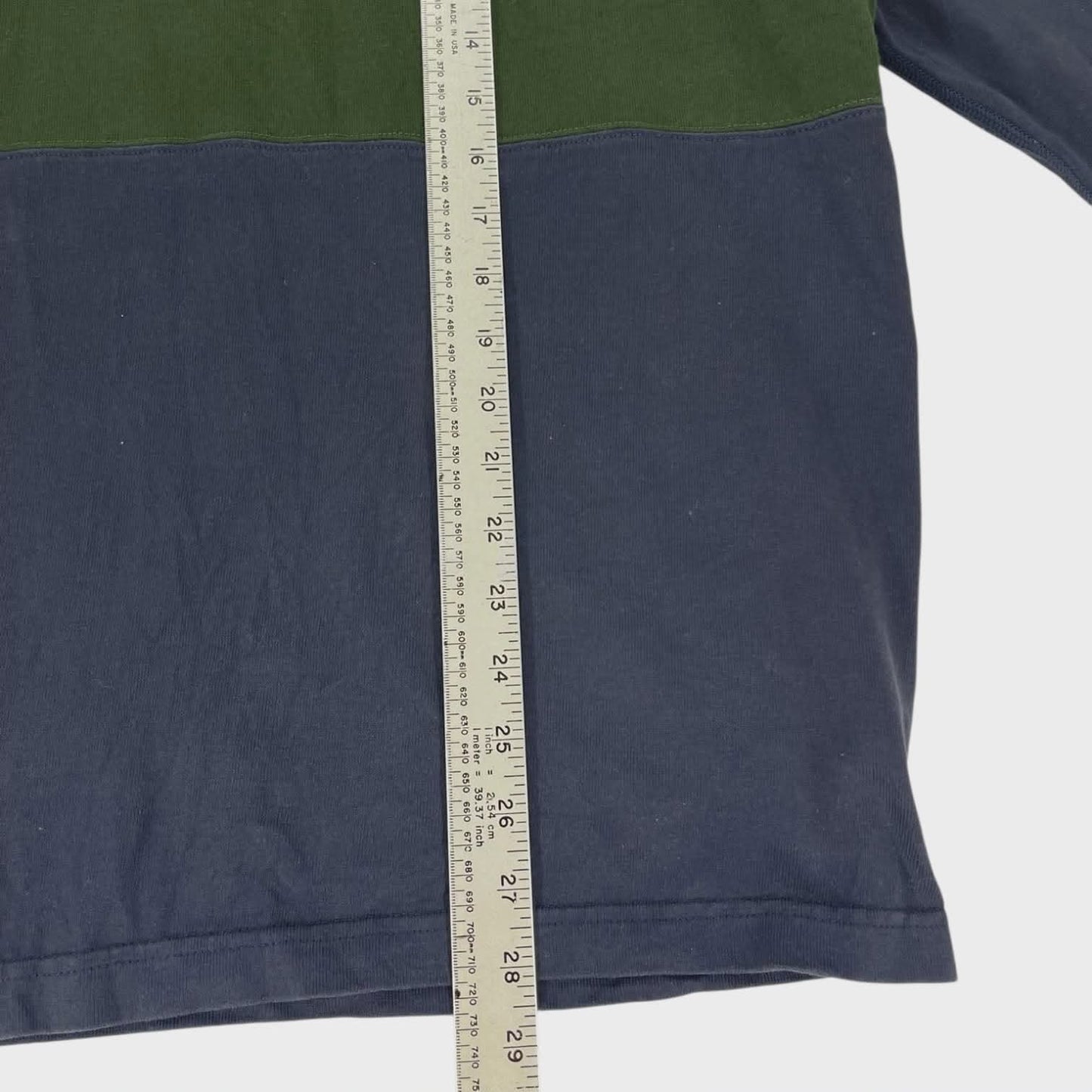 BARKERS RUGBY LONG SLEEVE SHIRT (L)