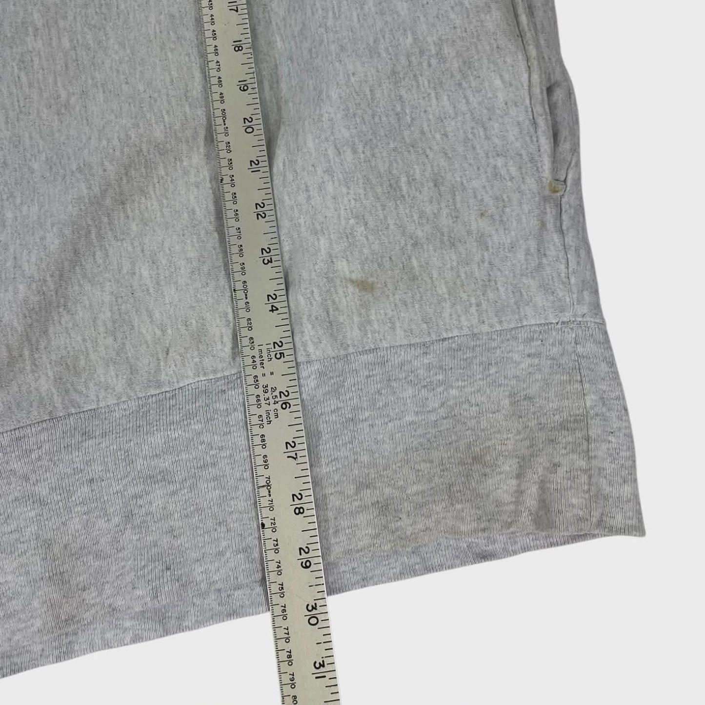 GREY CLEVELAND INDIANS HOODIE WITH LACE-UP DETAIL (XL)