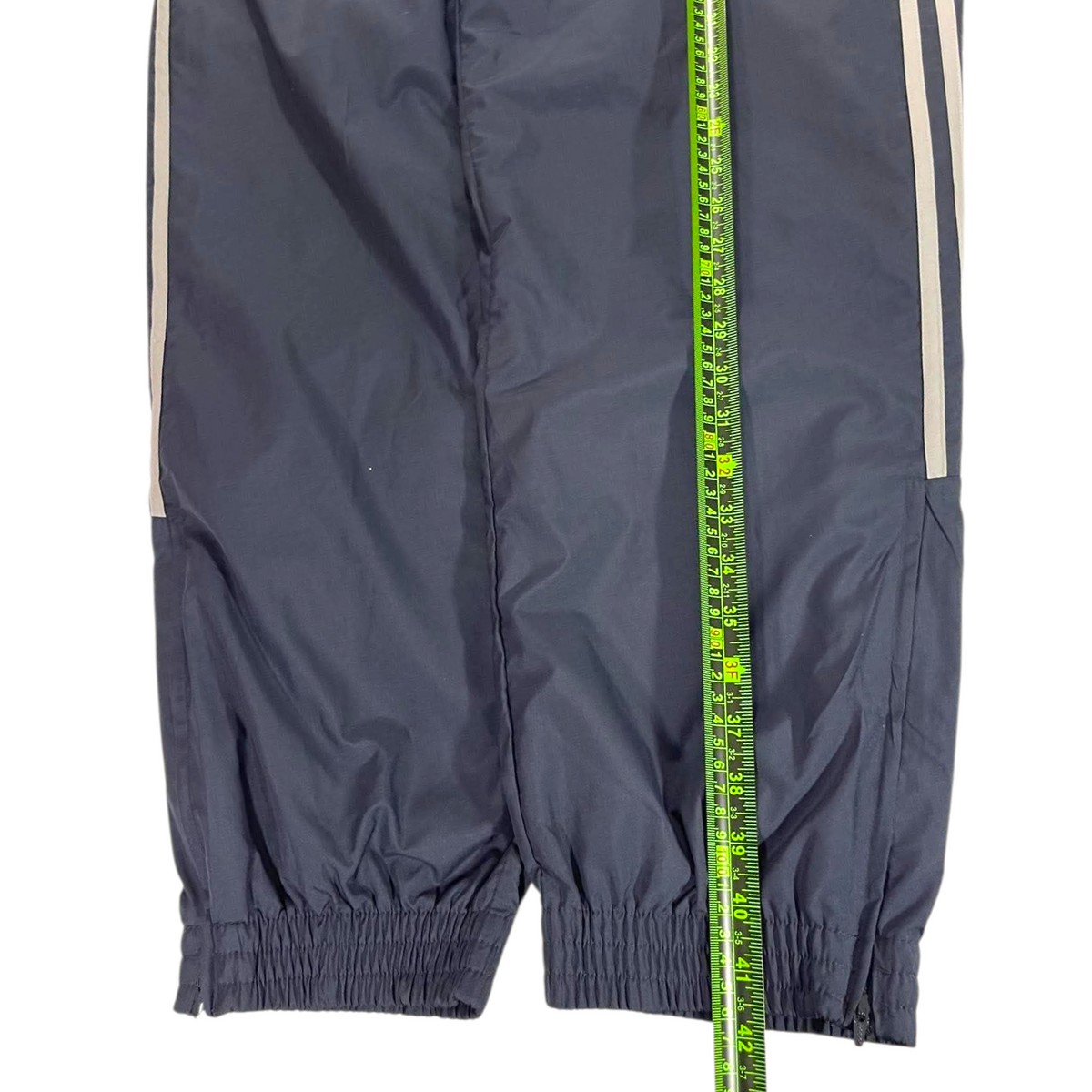ADIDAS NAVY BLUE TRACK PANTS¹ (L)