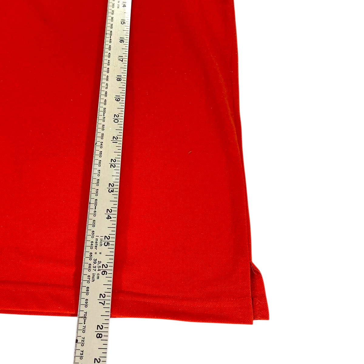 FERRARI RED POLO SHIRT (L)