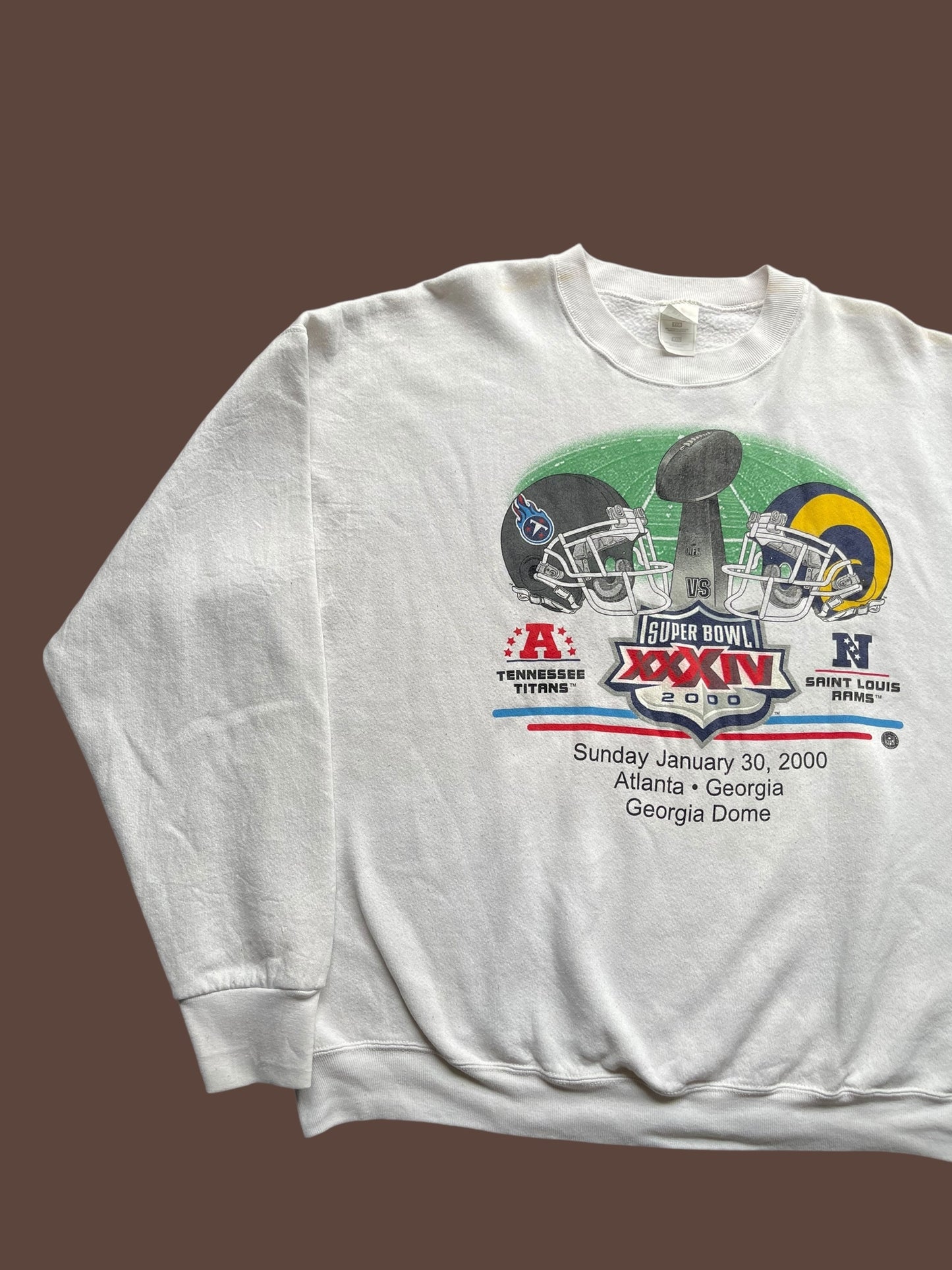 TITANS VS RAMS CREWNECK 2000 (XL)