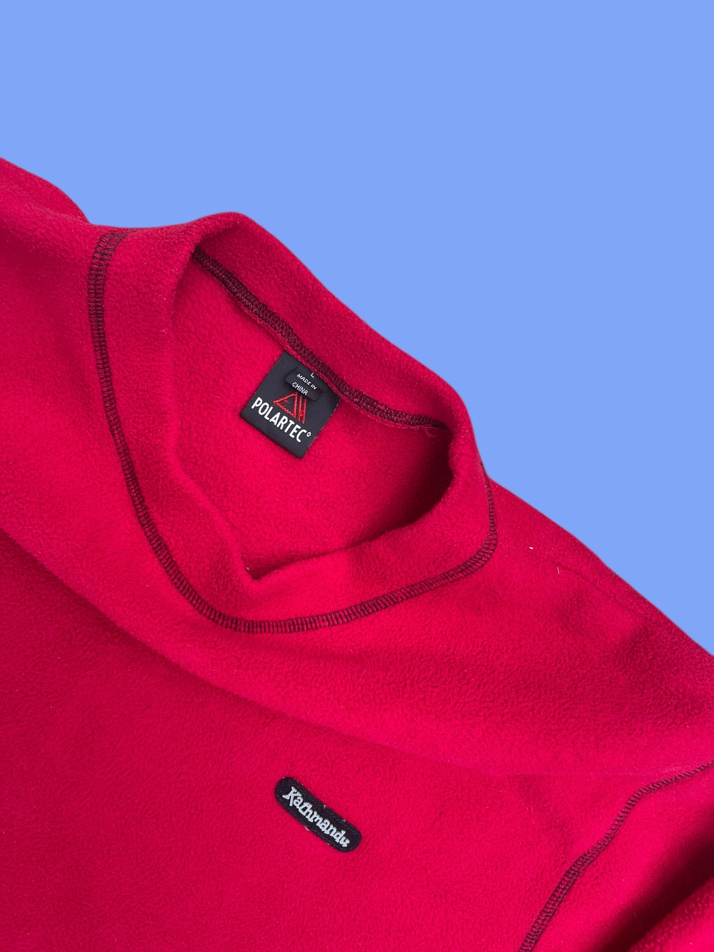VINTAGE POLARTEC KATHMANDU FLEECE CREWNECK (L)