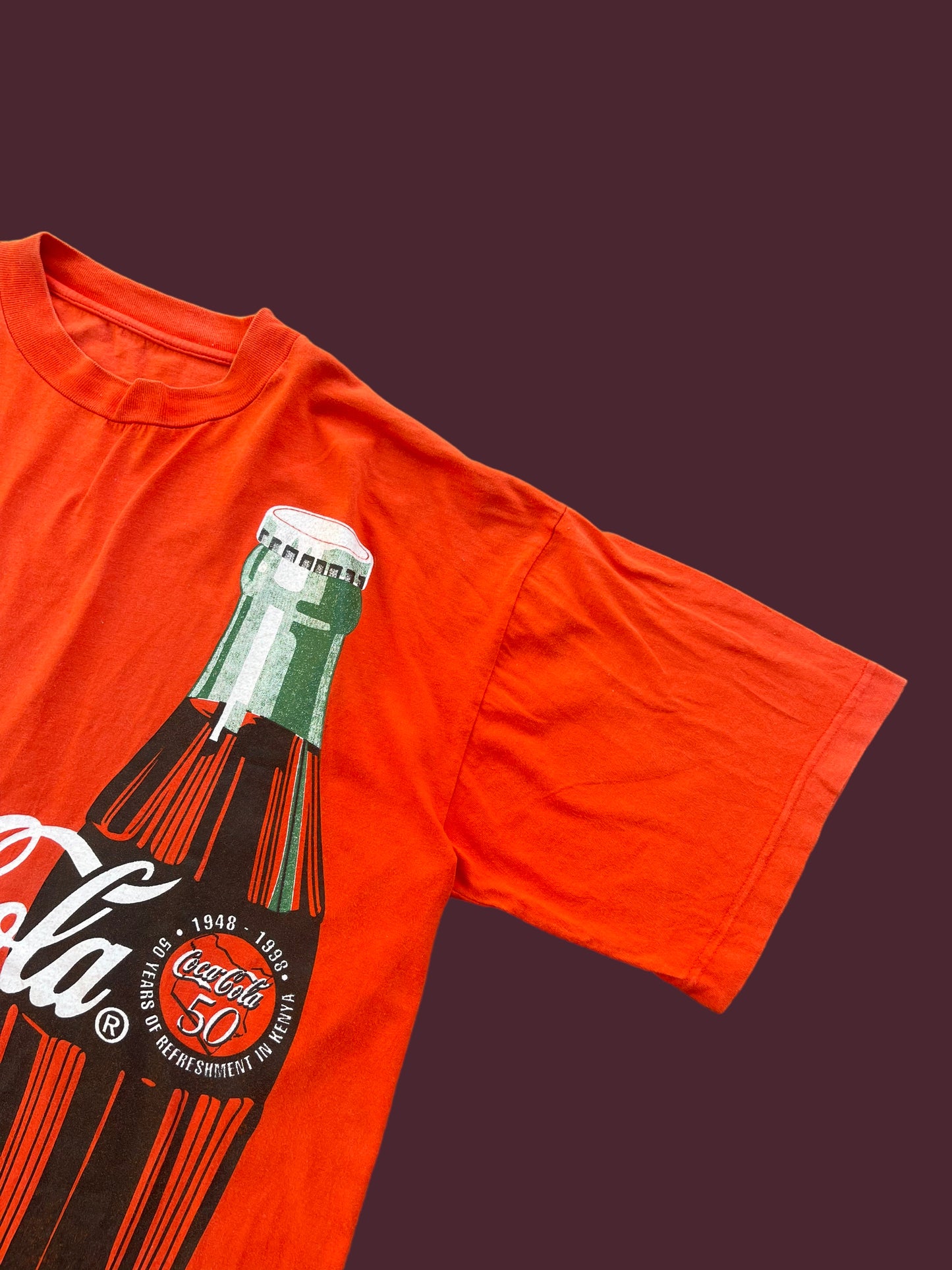 VINTAGE COCA COLA SHIRT (XL)