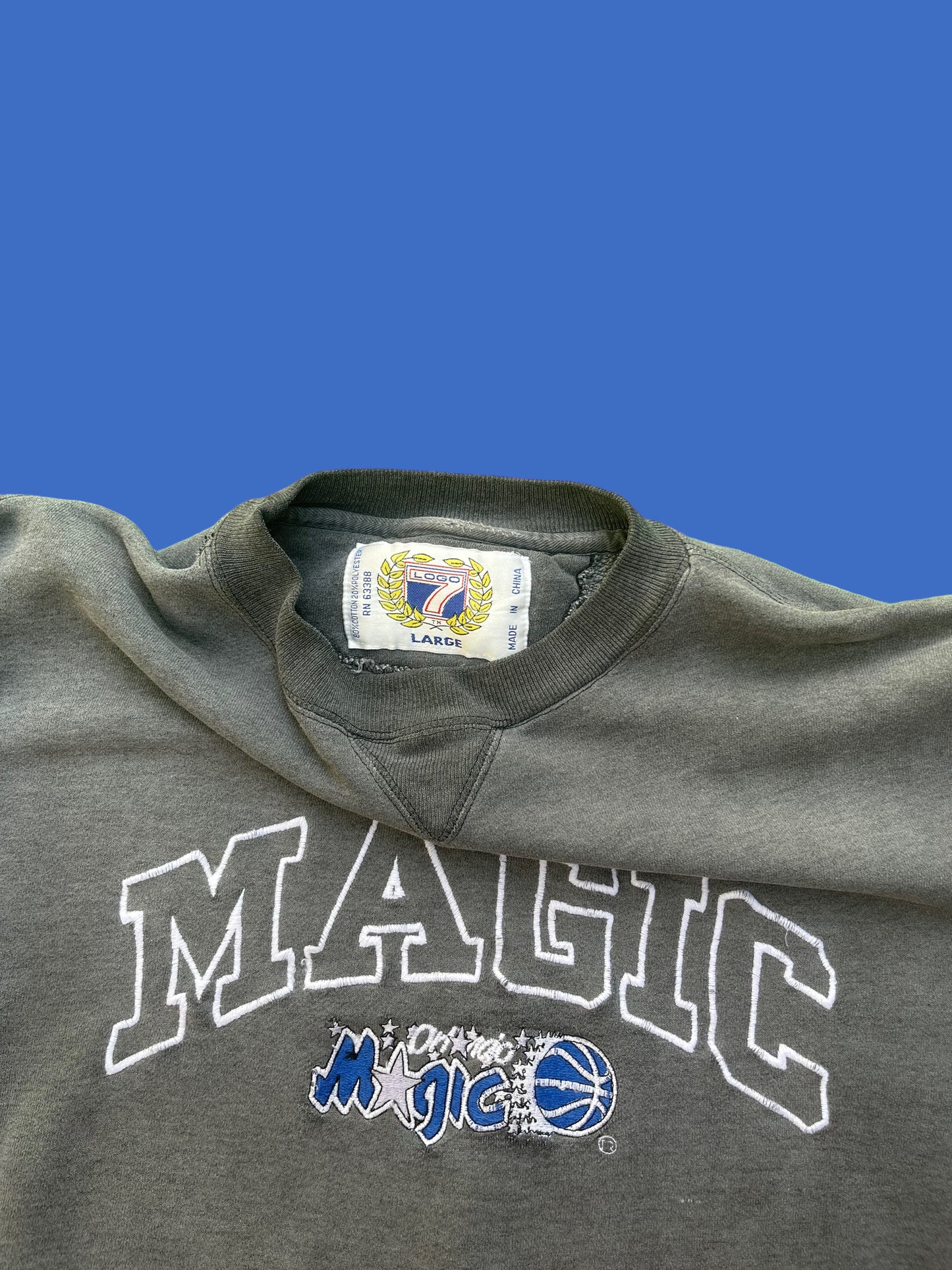 VINTAGE ORLANDO MAGIC CREWNECK (L/XL)