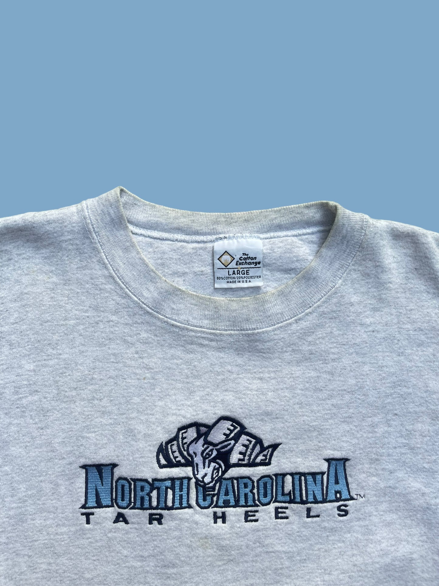 VINTAGE NORTH CAROLINA CREWNECK ( L)