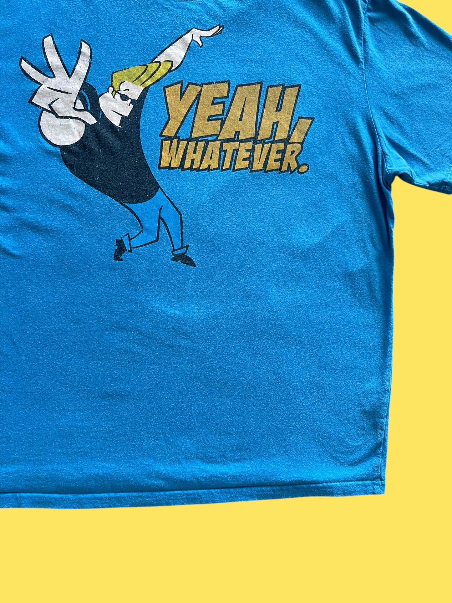 VINTAGE JOHNNY BRAVO SHIRT (L TO XL)