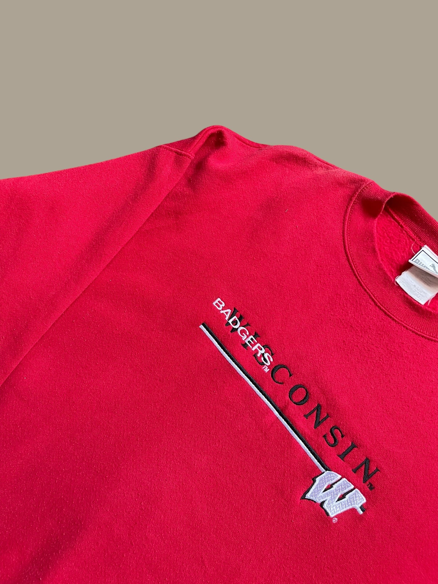 VINTAGE PUMA WISCONSIN BADGERS CREWNECK (XL)
