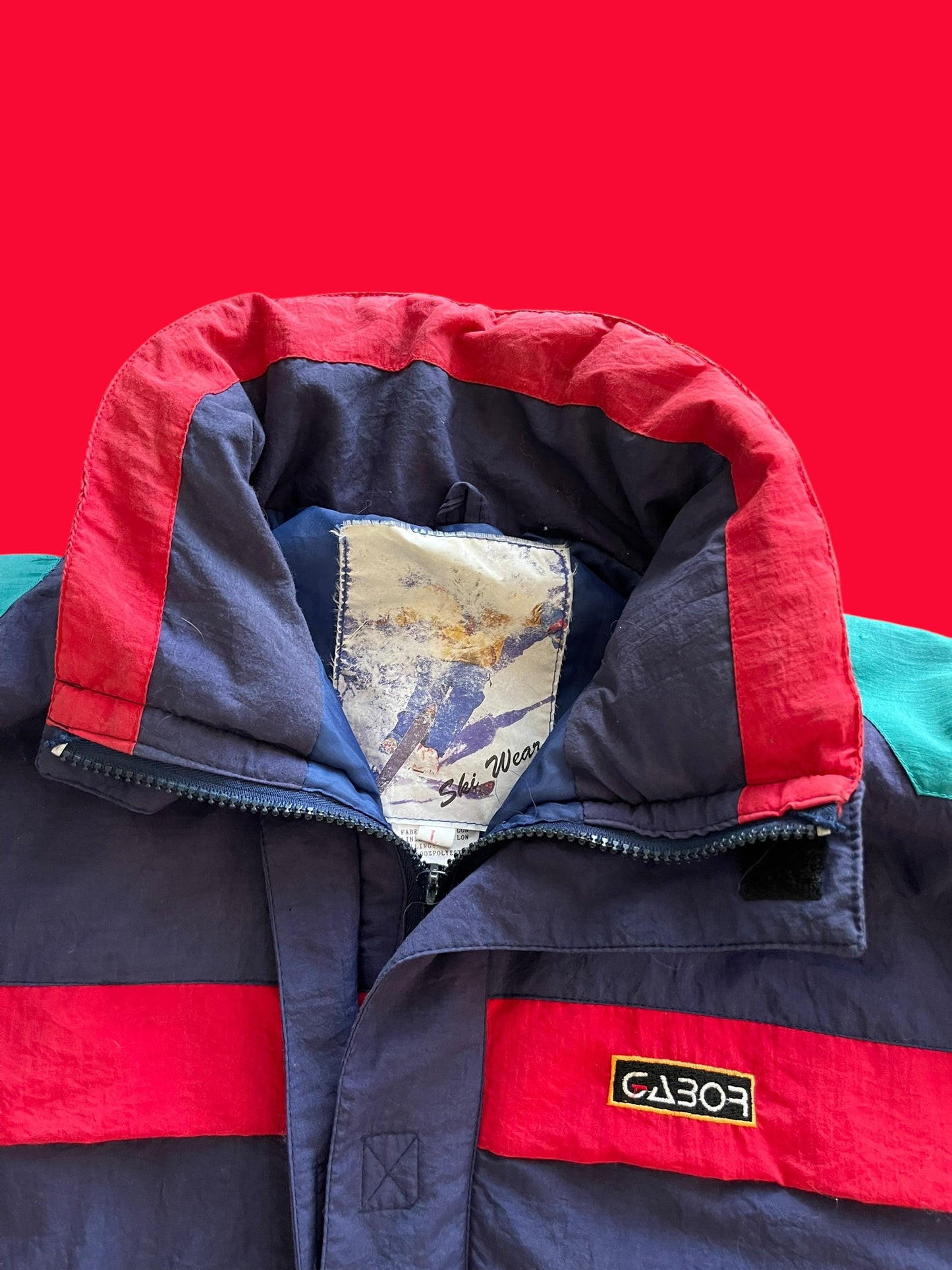 VINTAGE GABOR SKI JACKET (L)