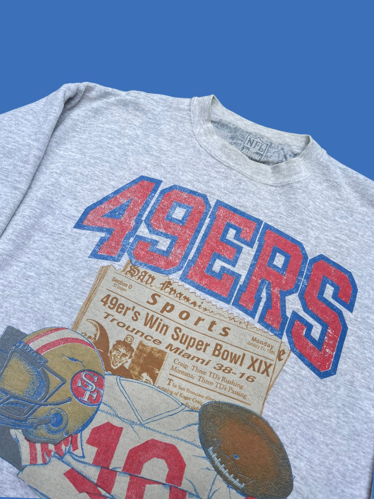 VINTAGE 49ERS CREWNECK (XL)