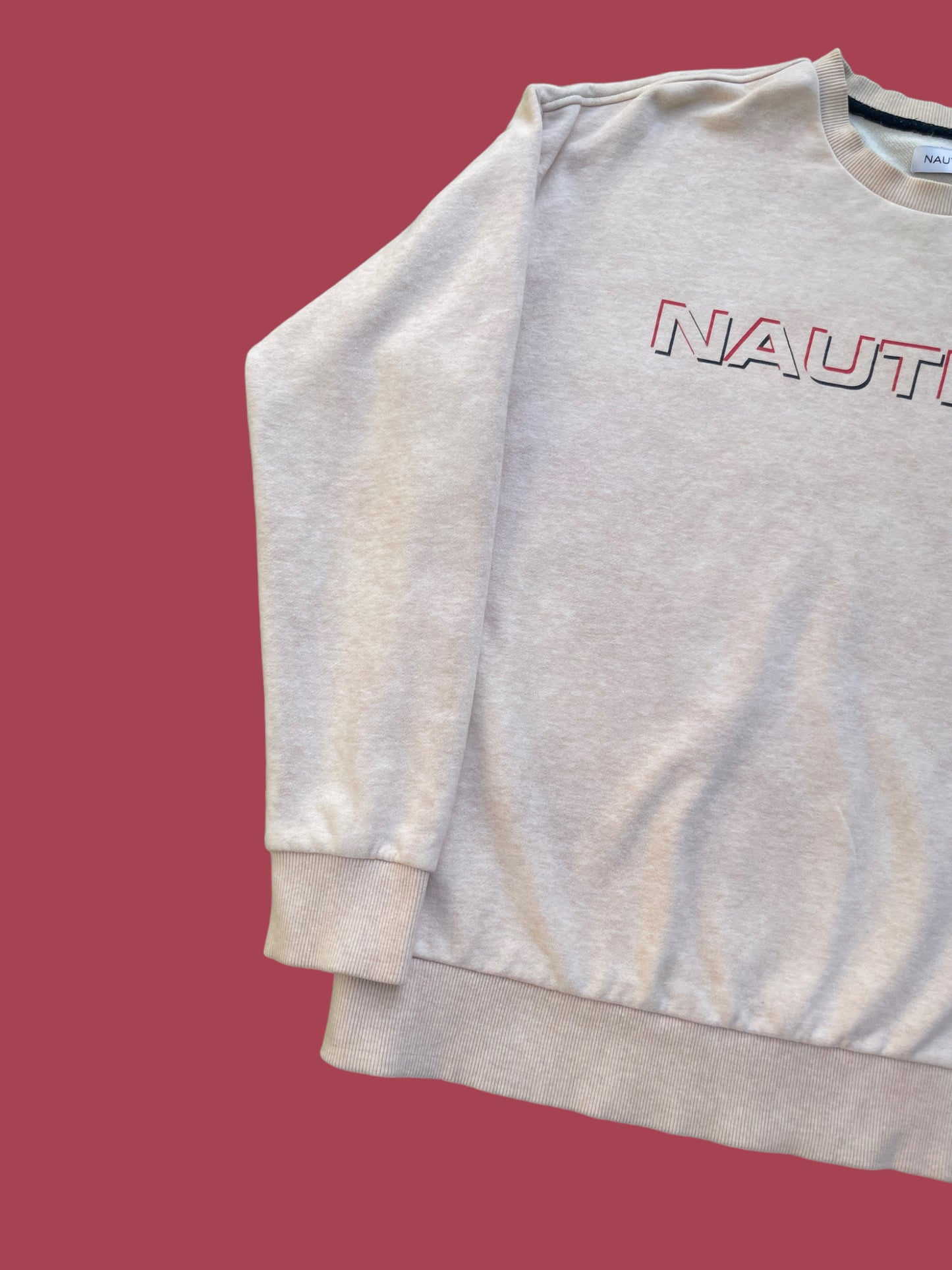 VINTAGE NAUTICA CREWNECK (M/L)