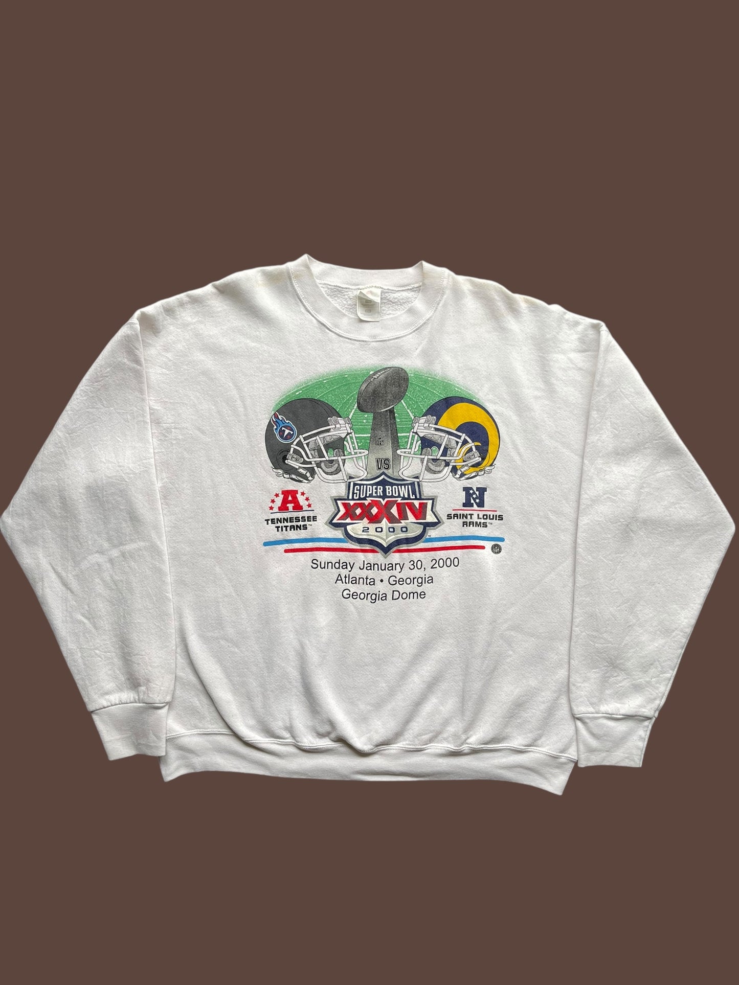 TITANS VS RAMS CREWNECK 2000 (XL)