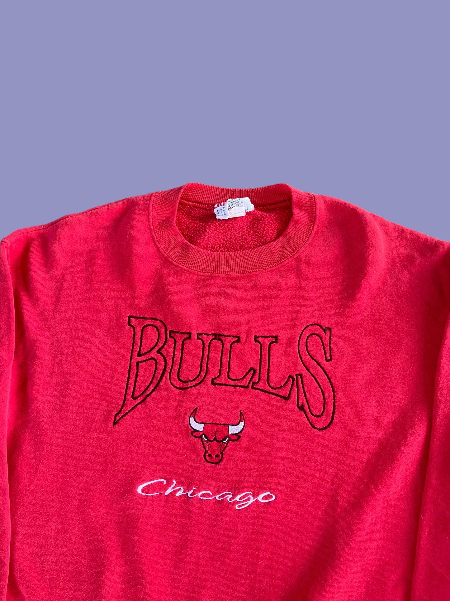 VINTAGE BULLS CREWNECK BY LEE (L)