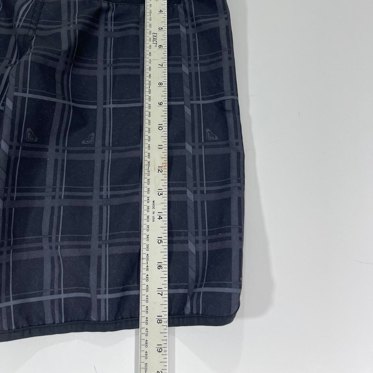 Roxy grey & black plaid