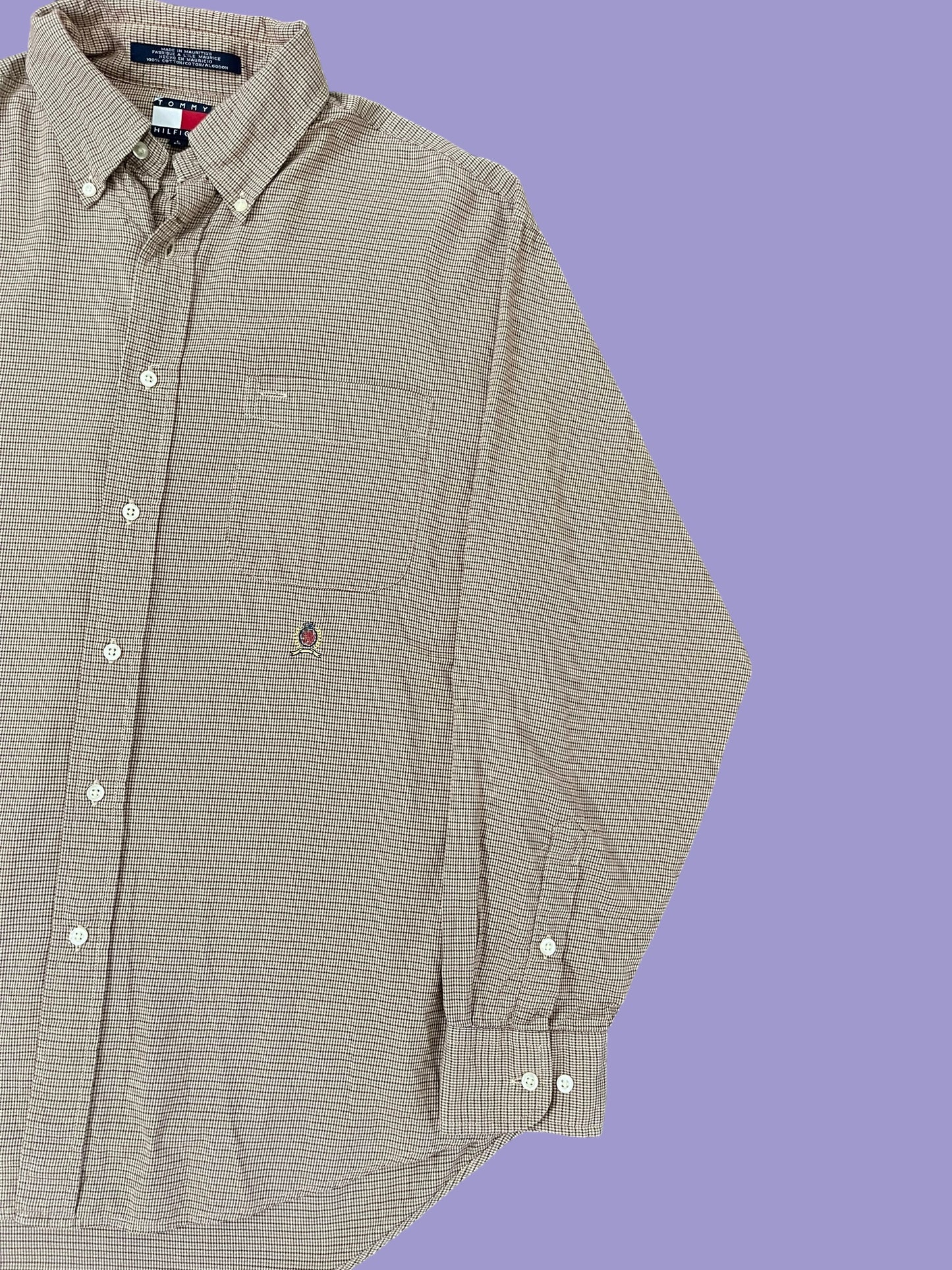 VINTAGE TOMMY HILFIGER LONG SLEEVE (L TO XL)