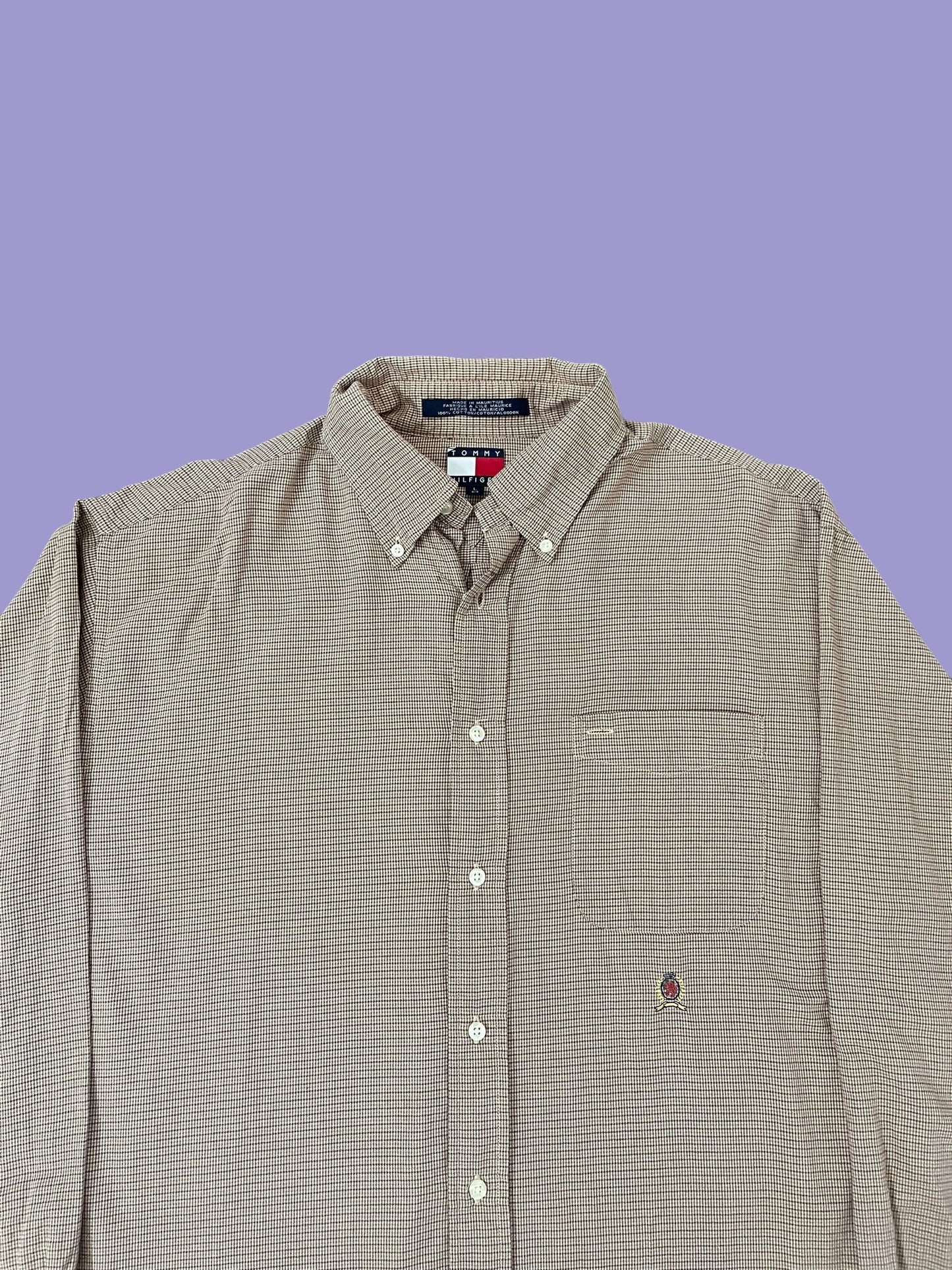 VINTAGE TOMMY HILFIGER LONG SLEEVE (L TO XL)