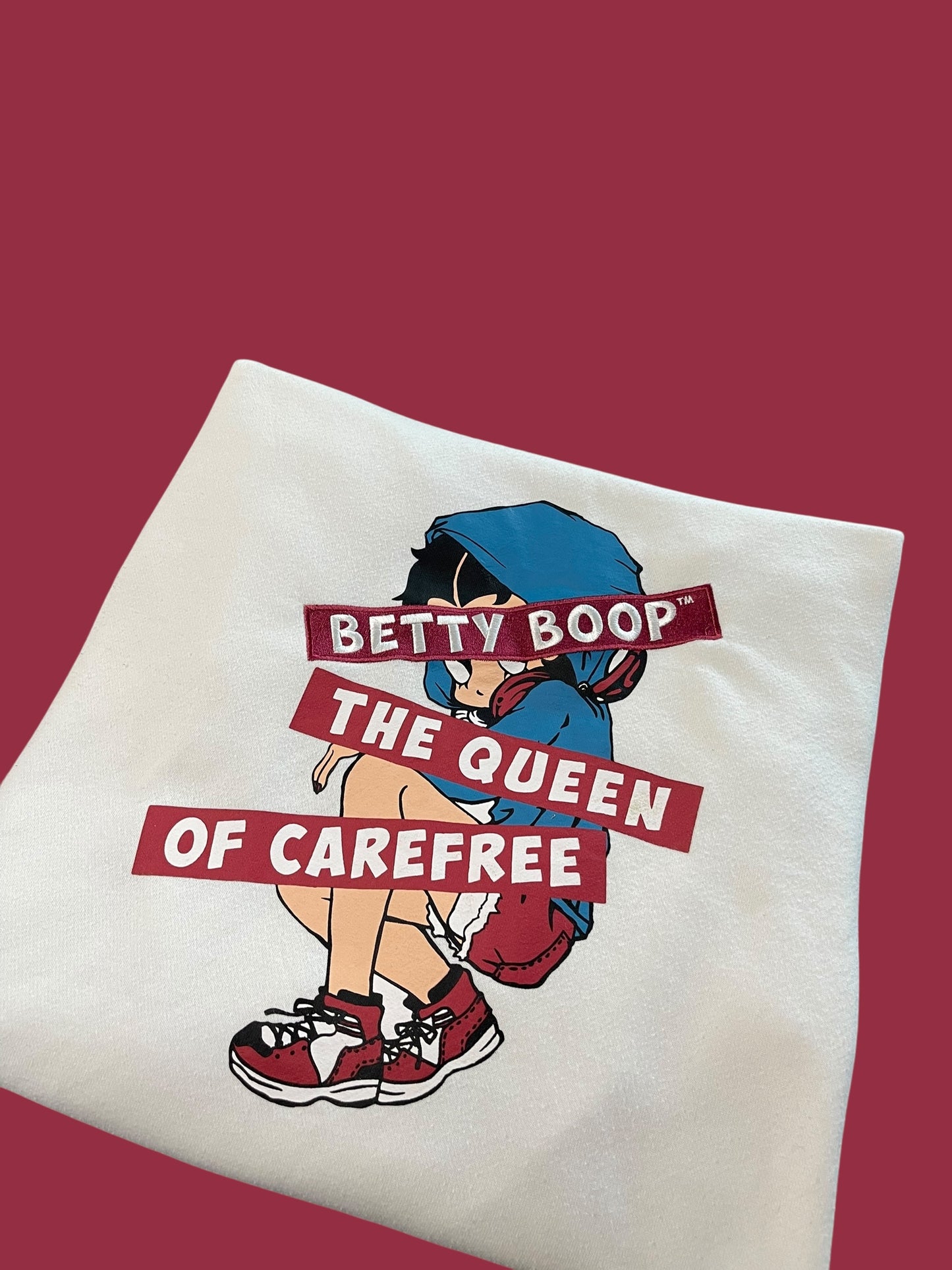 VINTAGE BETTY BOOP CREWNECK (M TO L)
