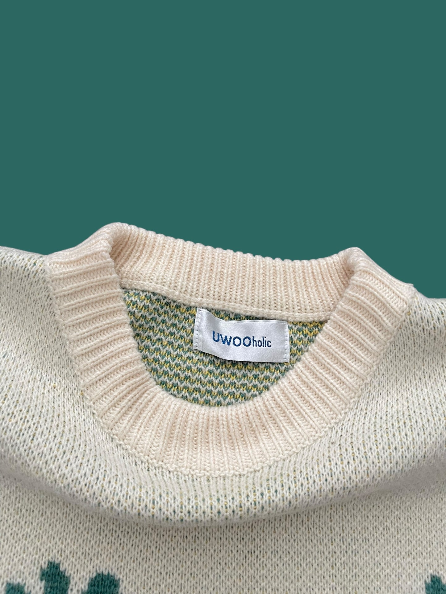 VINTAGE UHOWOOLIC KNIT JUMPER (M)