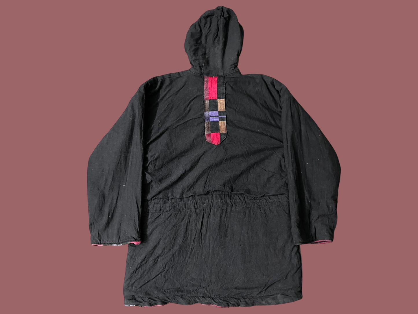 VINTAGE 90s 2 IN 1 MULTI COLOUR JACKET (M/L)