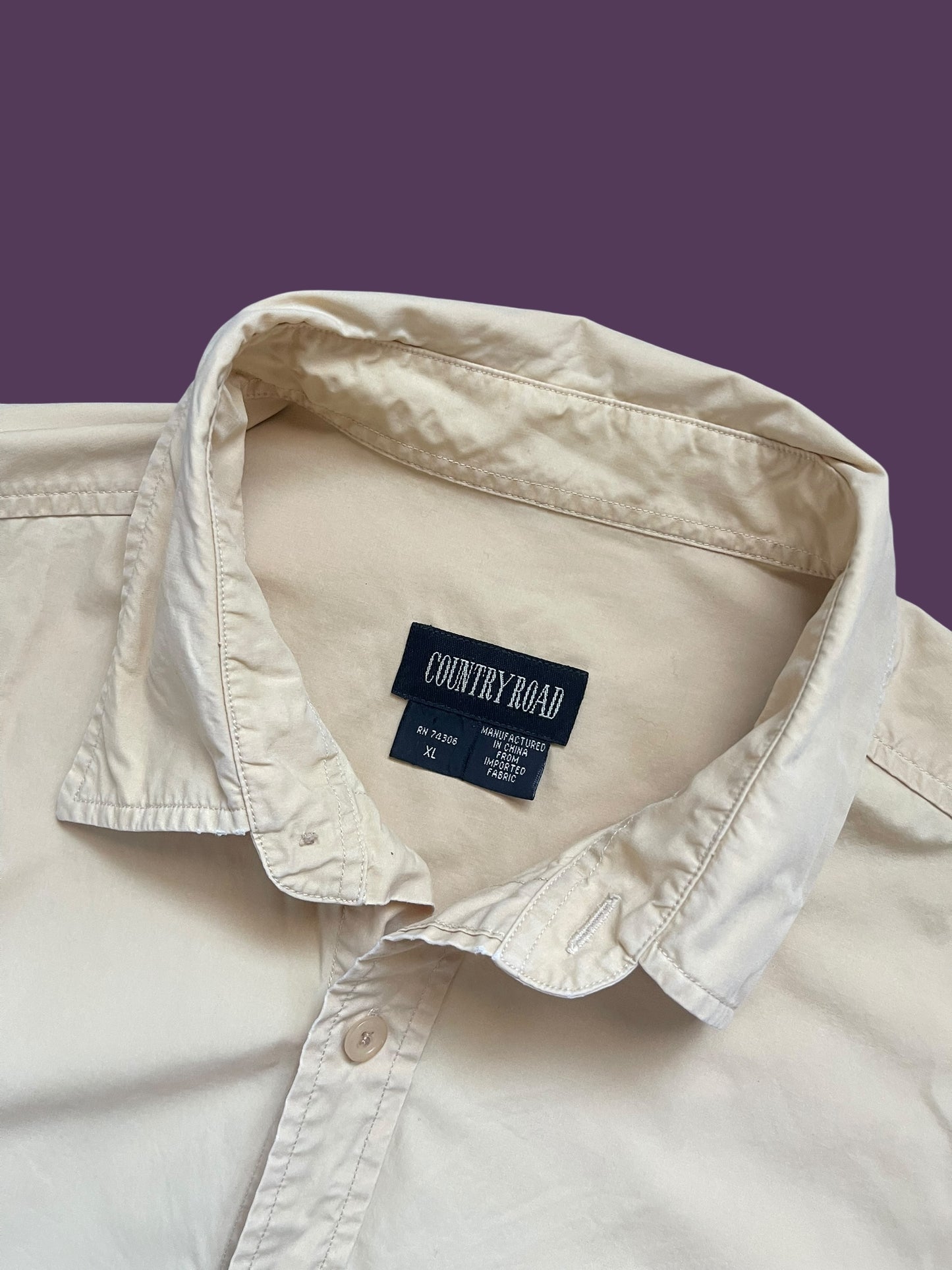 COUNTRY ROAD YELLOW POLO SHIRT (XL)