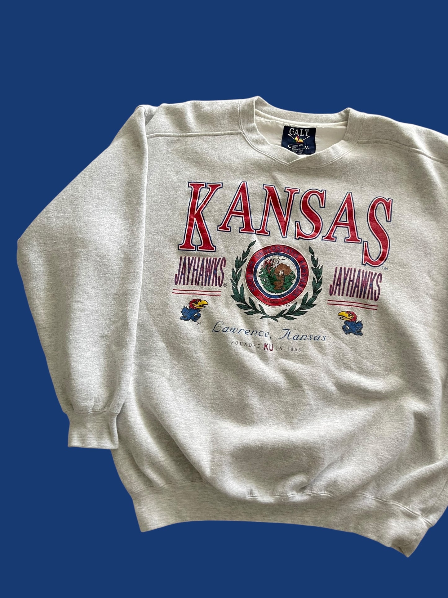 VINTAGE KANSAS CREWNECK (L)