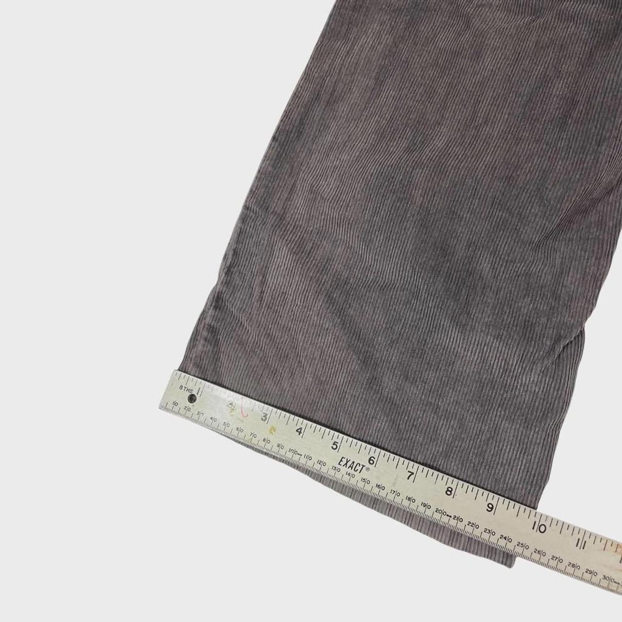 DENVER HAYES GREY CORDUROY PANTS (38)