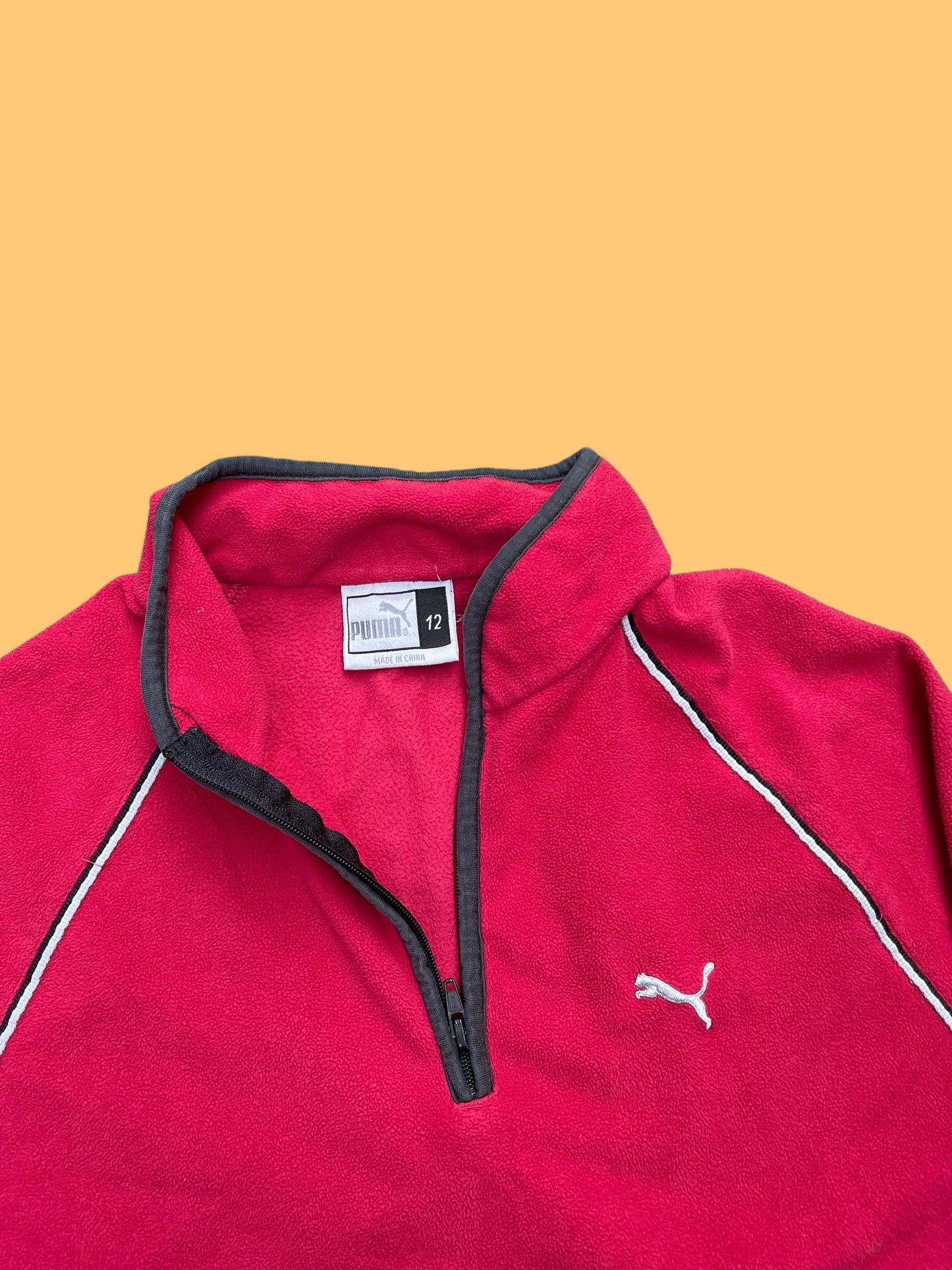 VINTAGE PUMA QUARTERZIP (M) 12