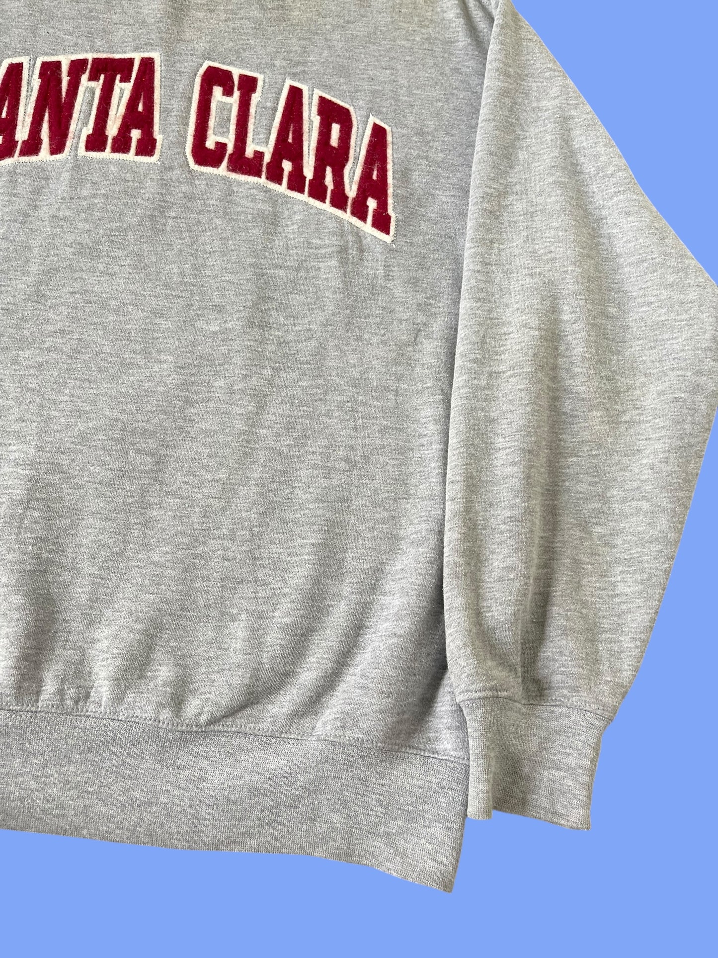 VINTAGE SANTA CLARA CREWNECK ( MEDIUM TO LARGE)