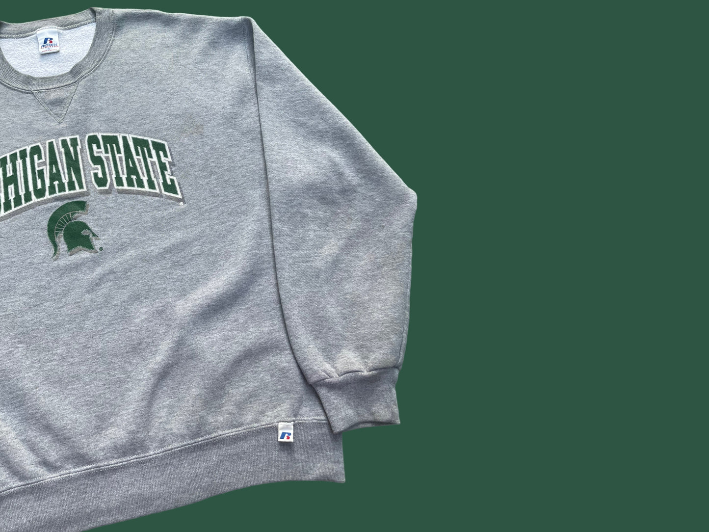 VINTAGE RUSSELL MICHIGAN STATE CREWNECK (L)