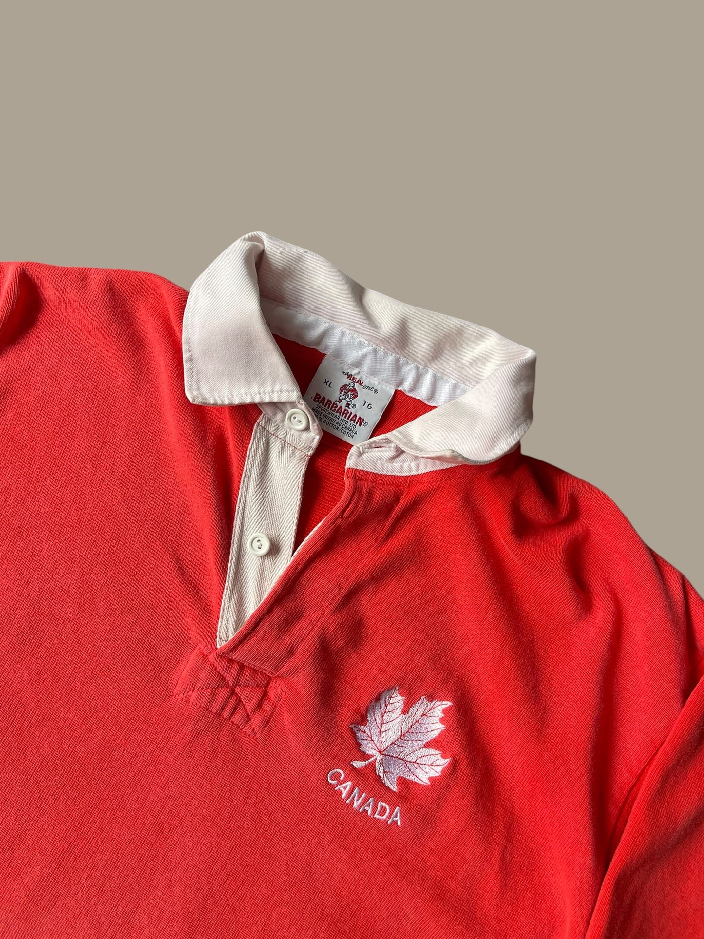 CANADA RUGBY POLO SHIRT (L)