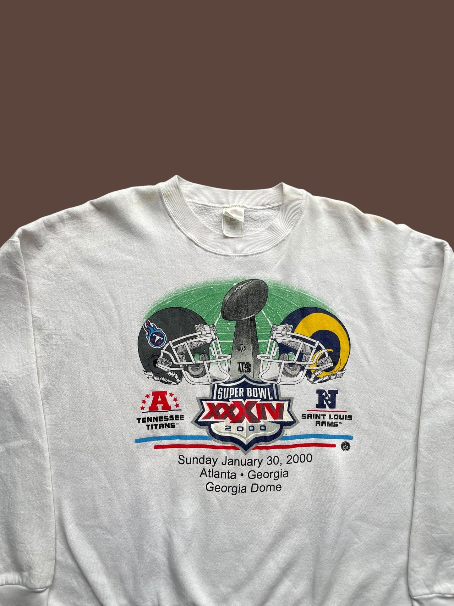 TITANS VS RAMS CREWNECK 2000 (XL)