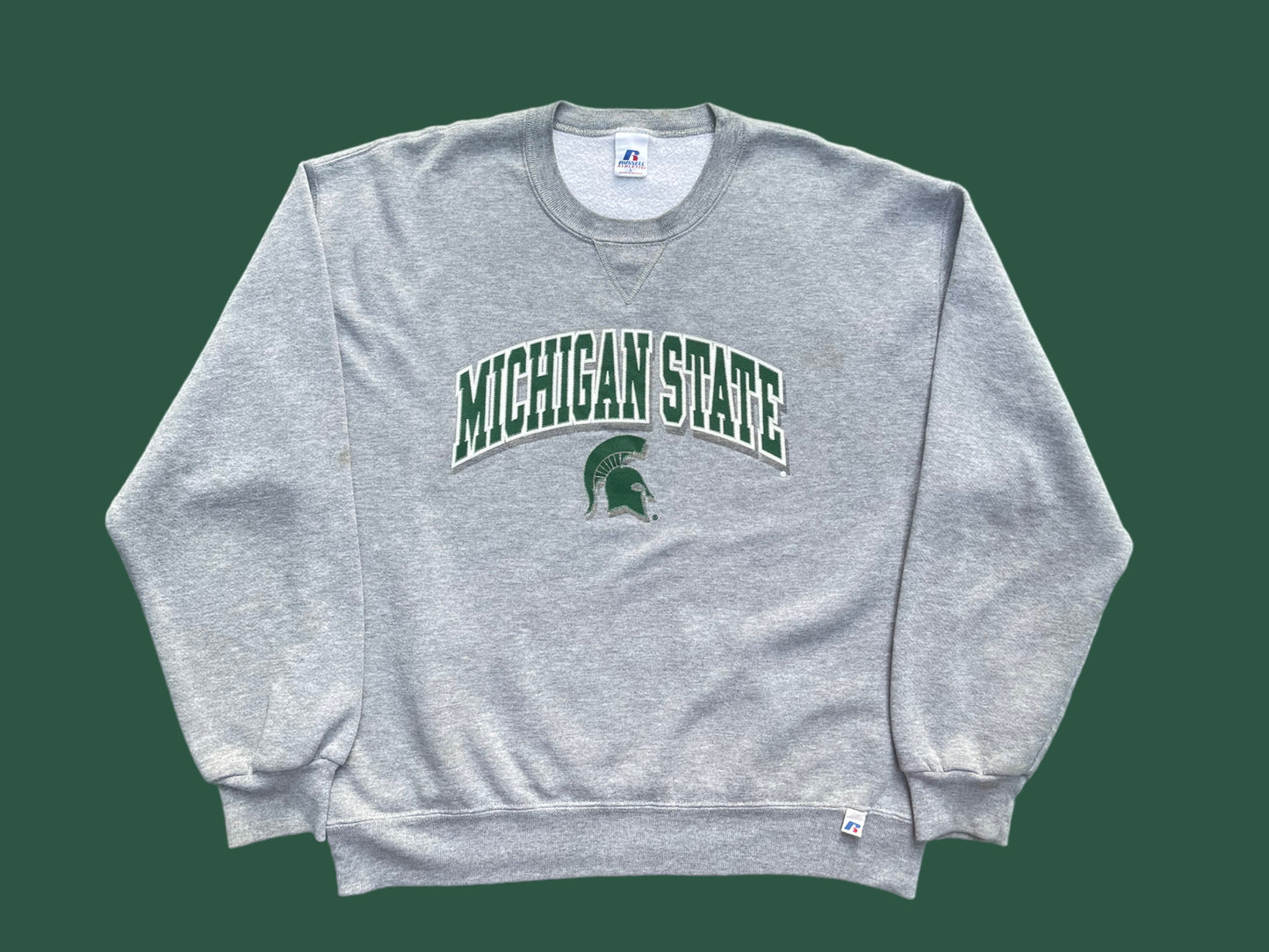 VINTAGE RUSSELL MICHIGAN STATE CREWNECK (L)