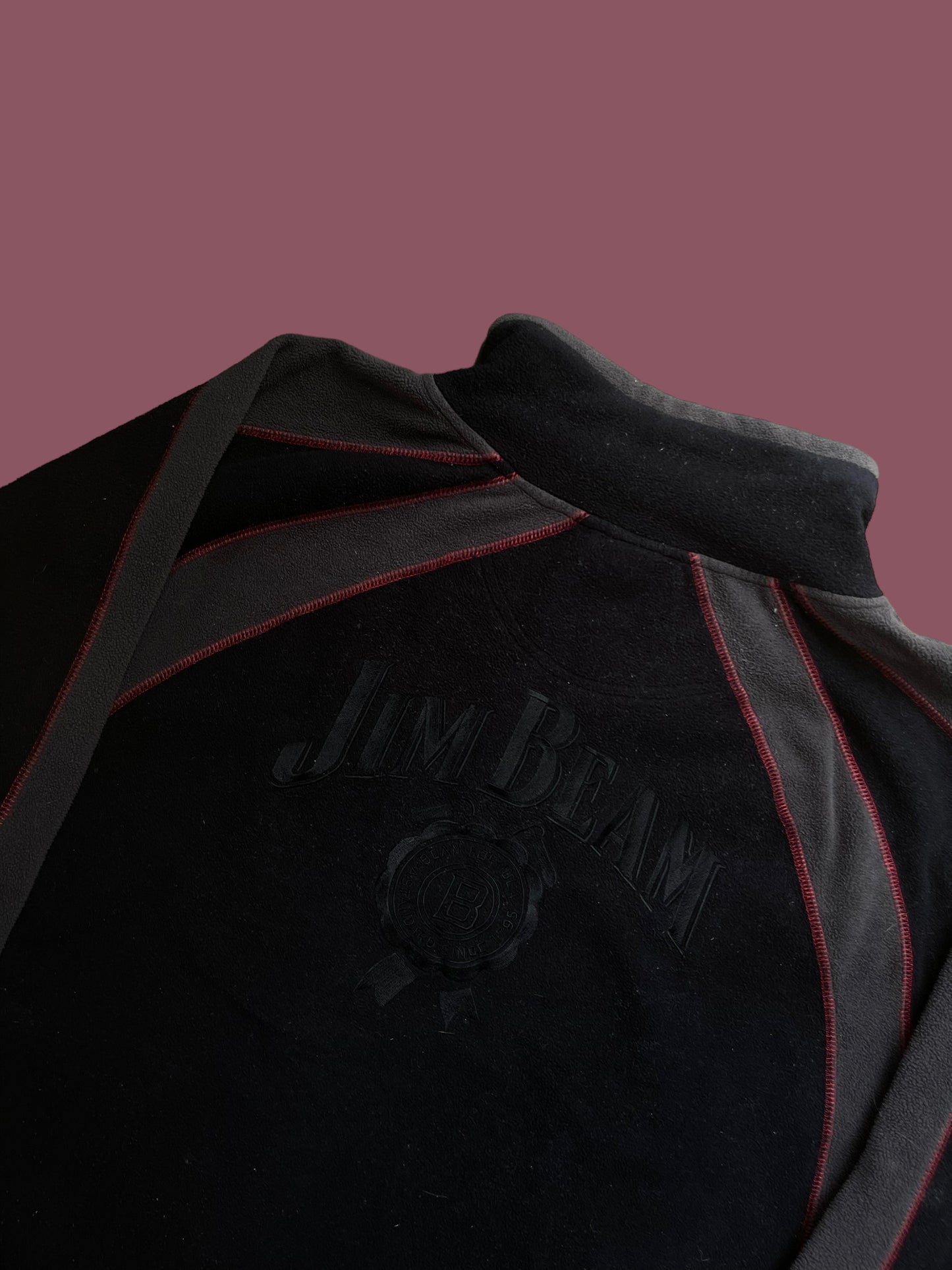 VINTAGE JIM BEAM QUARTERZIP (XXL)