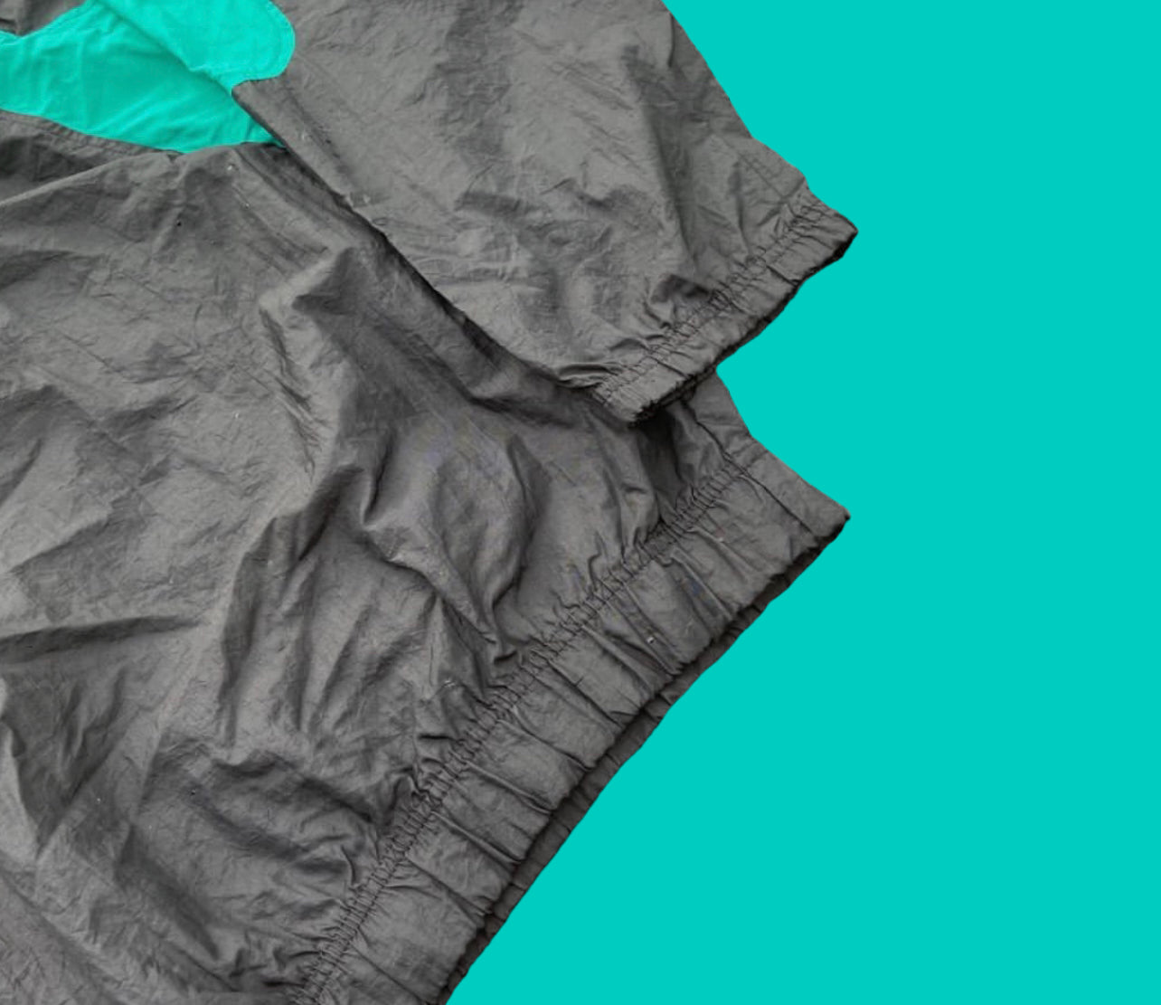 VINTAGE UMBRO QUARTERZIP WINDBREAKER (L)