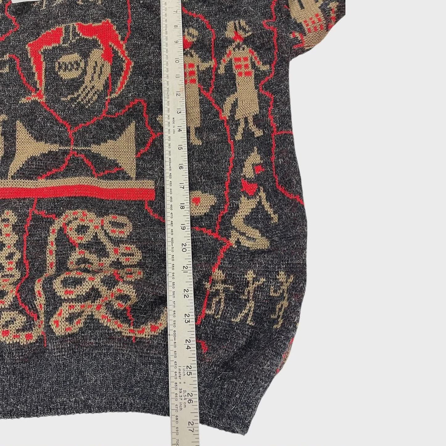 ITALIAN AFFAIR MULTI COLOURED SWEATER (L)