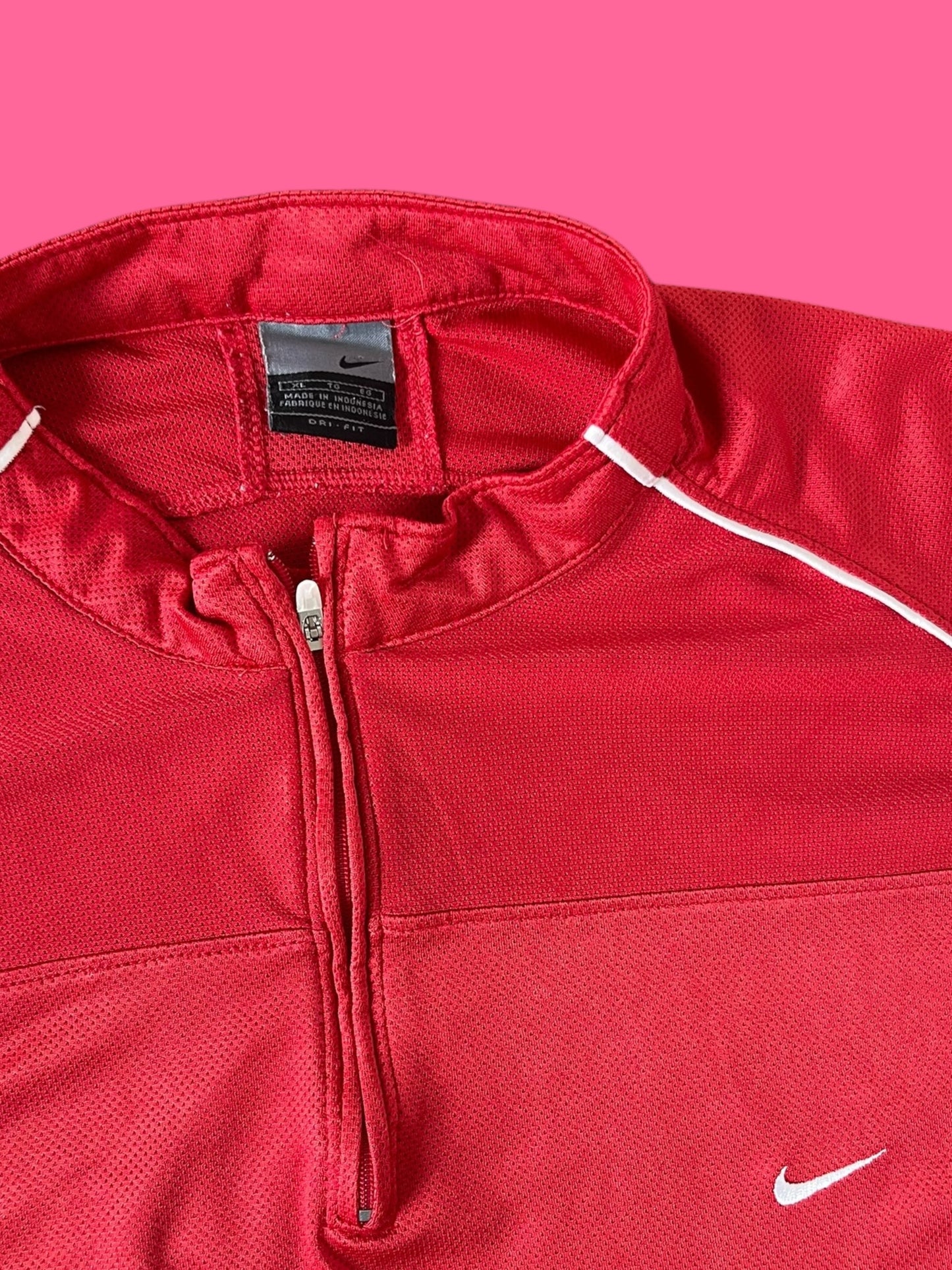 VINTAGE NIKE DRI FIT QUARTERZIP SHIRT (XL)