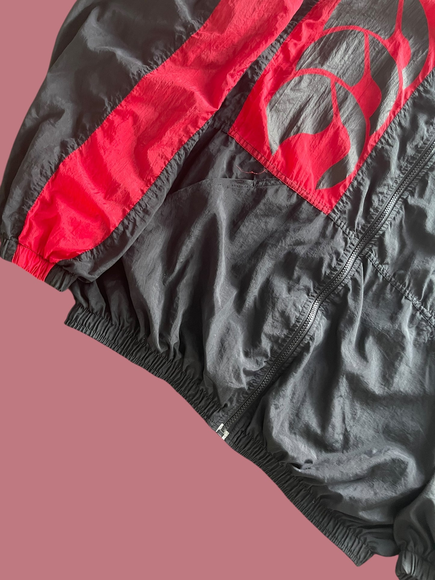 VINTAGE CCC WINDBREAKER JACKET (L)