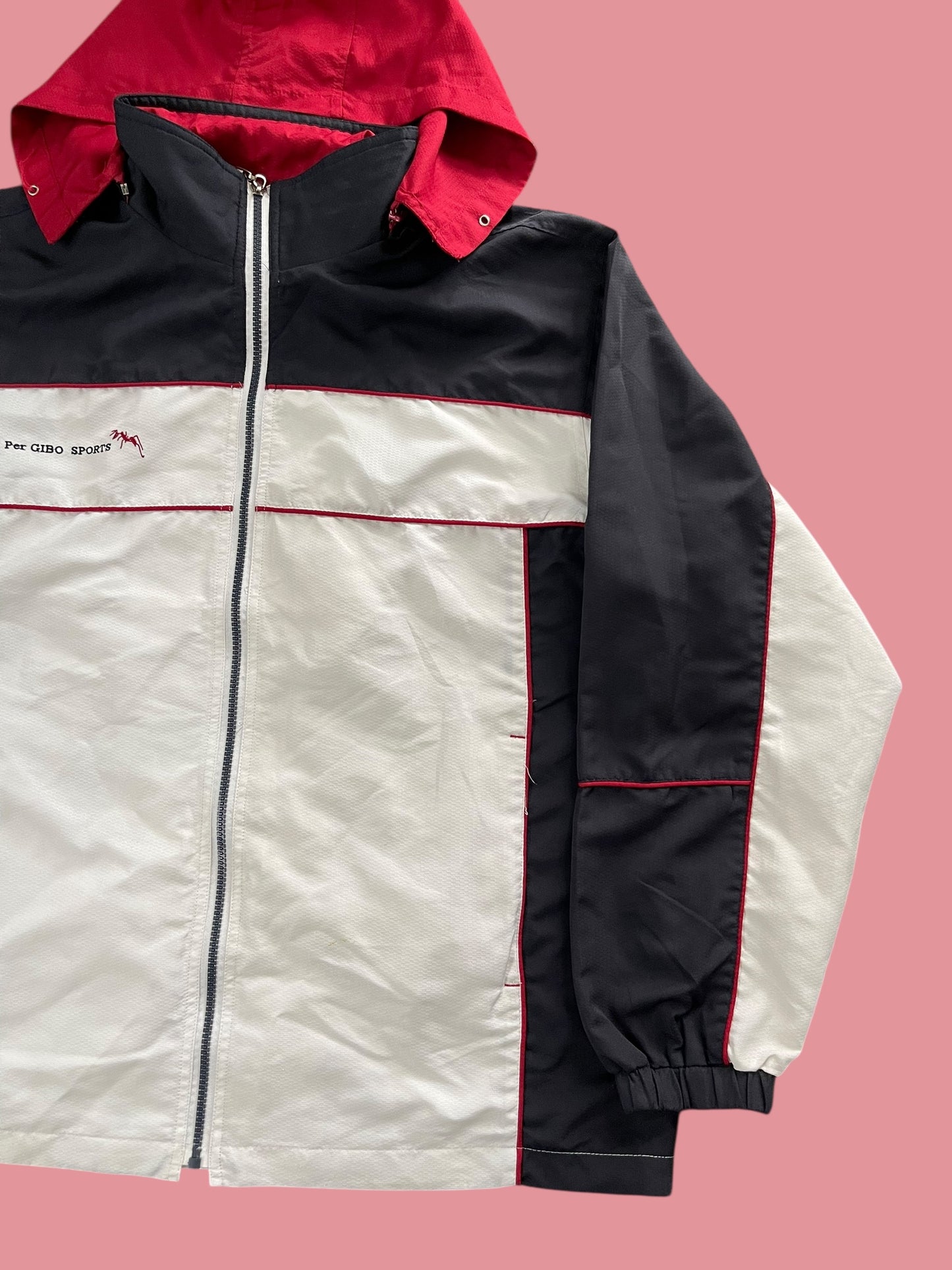 VINTAGE MADE IN ITALY PER GIBO WINDBREAKER (L TO XL)