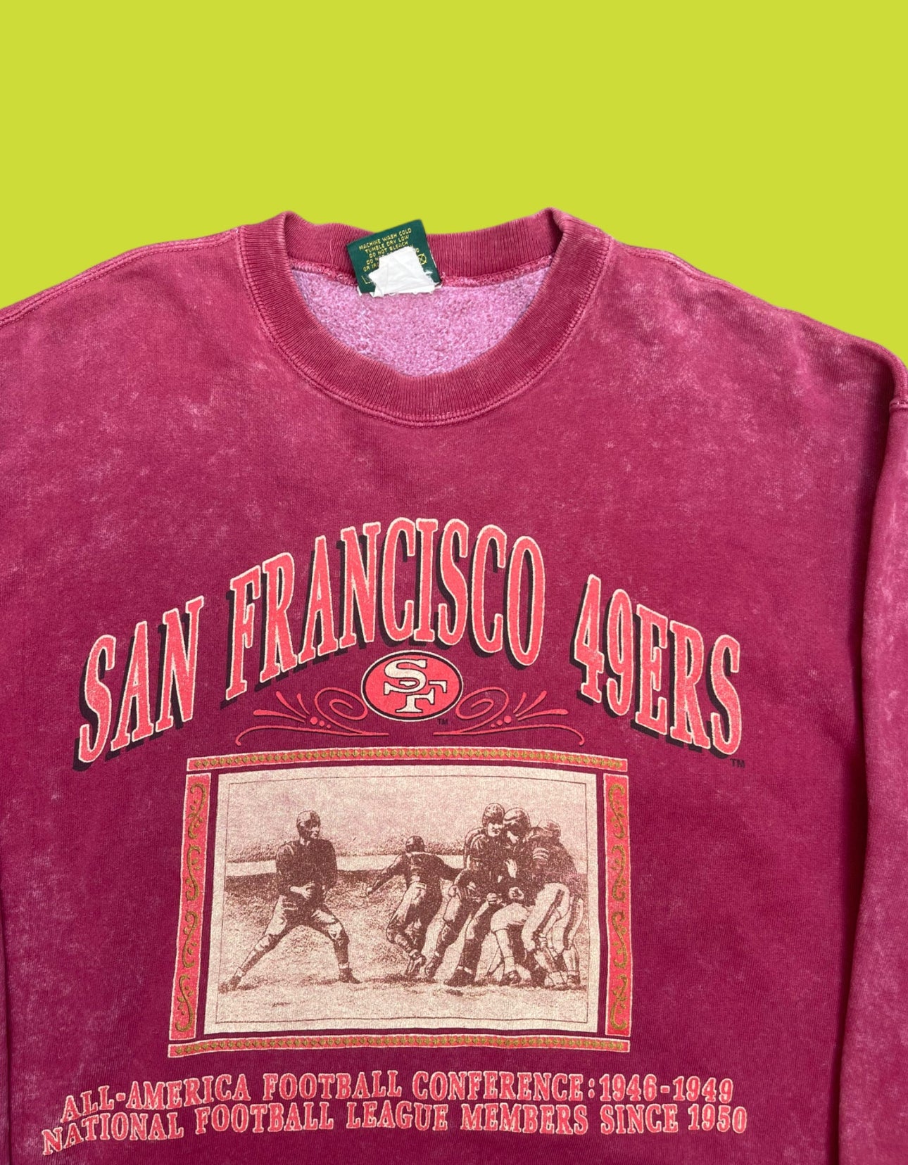 VINTAGE SF 49ERS CREWNECK (L)