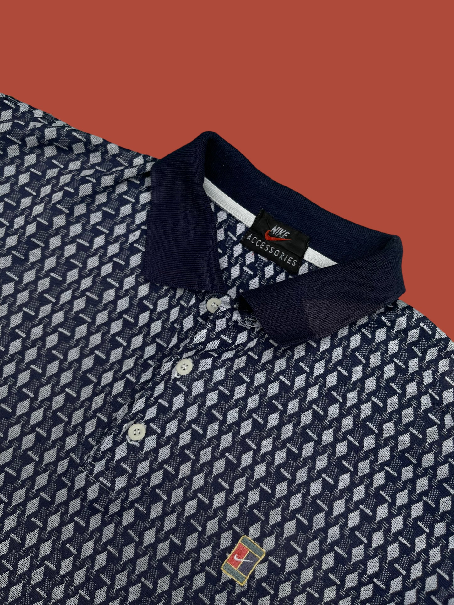 VINTAGE BOOTLEG NIKE POLO SHIRT (L)