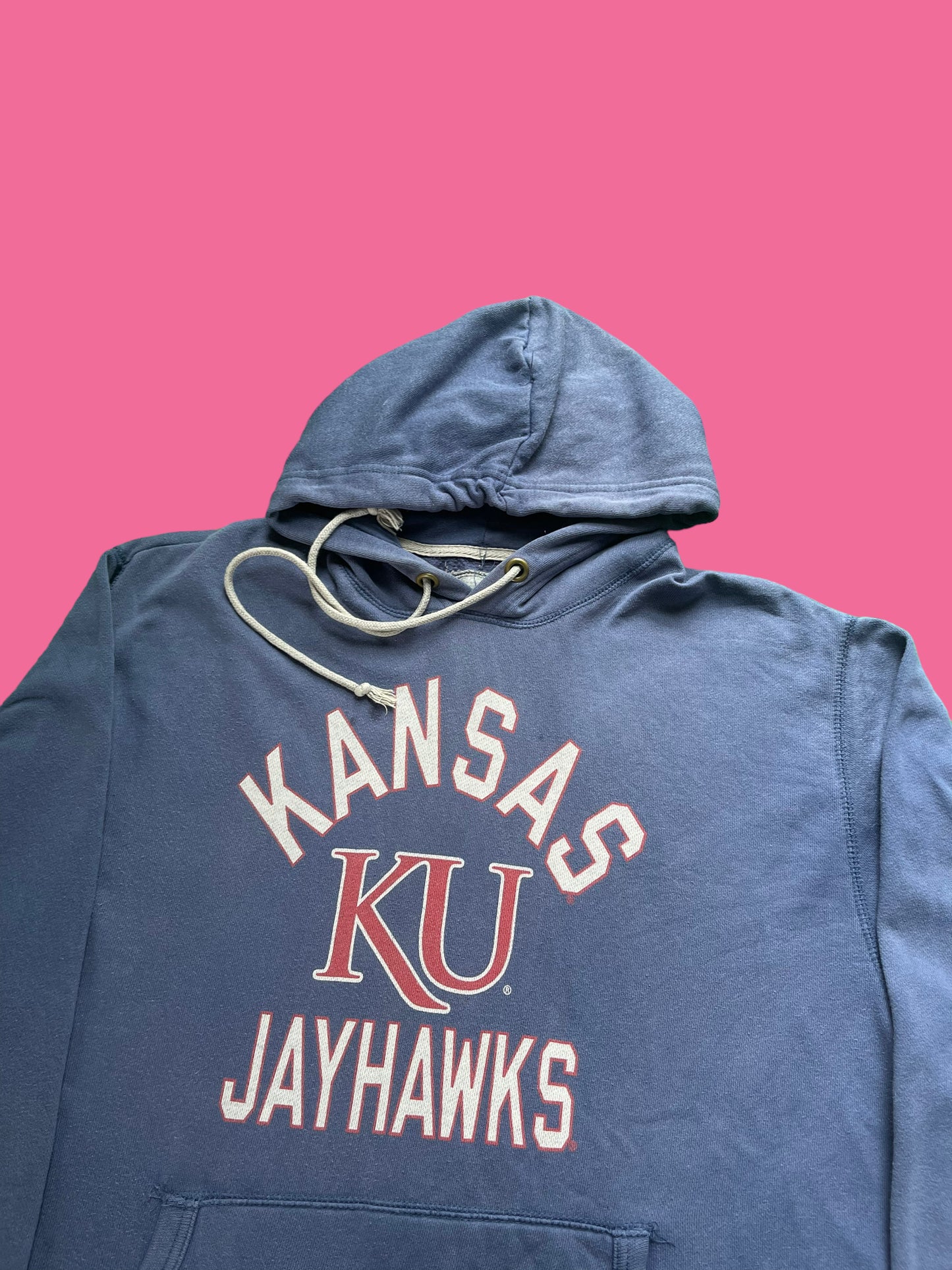 VINTAGE KANSAS HOODIE ( L)