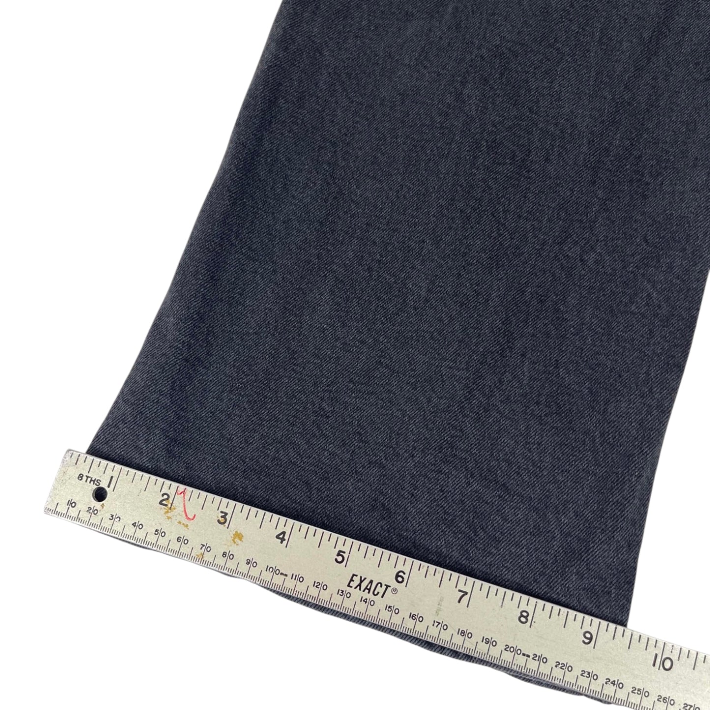 VINTAGE WRANGLER BLACK BOOTSIE JEANS (13)