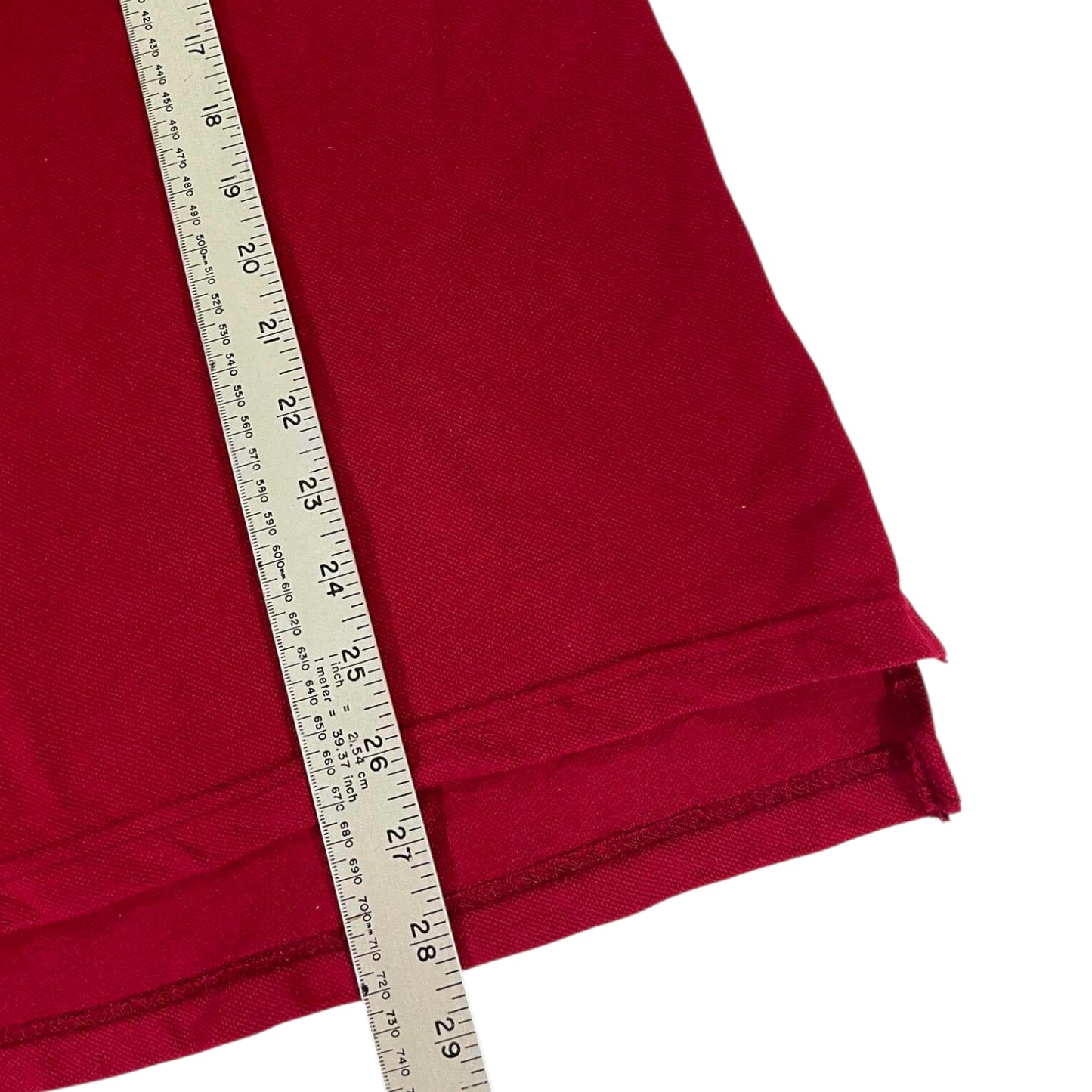 RALPH LAUREN RED POLO SHIRT (M)