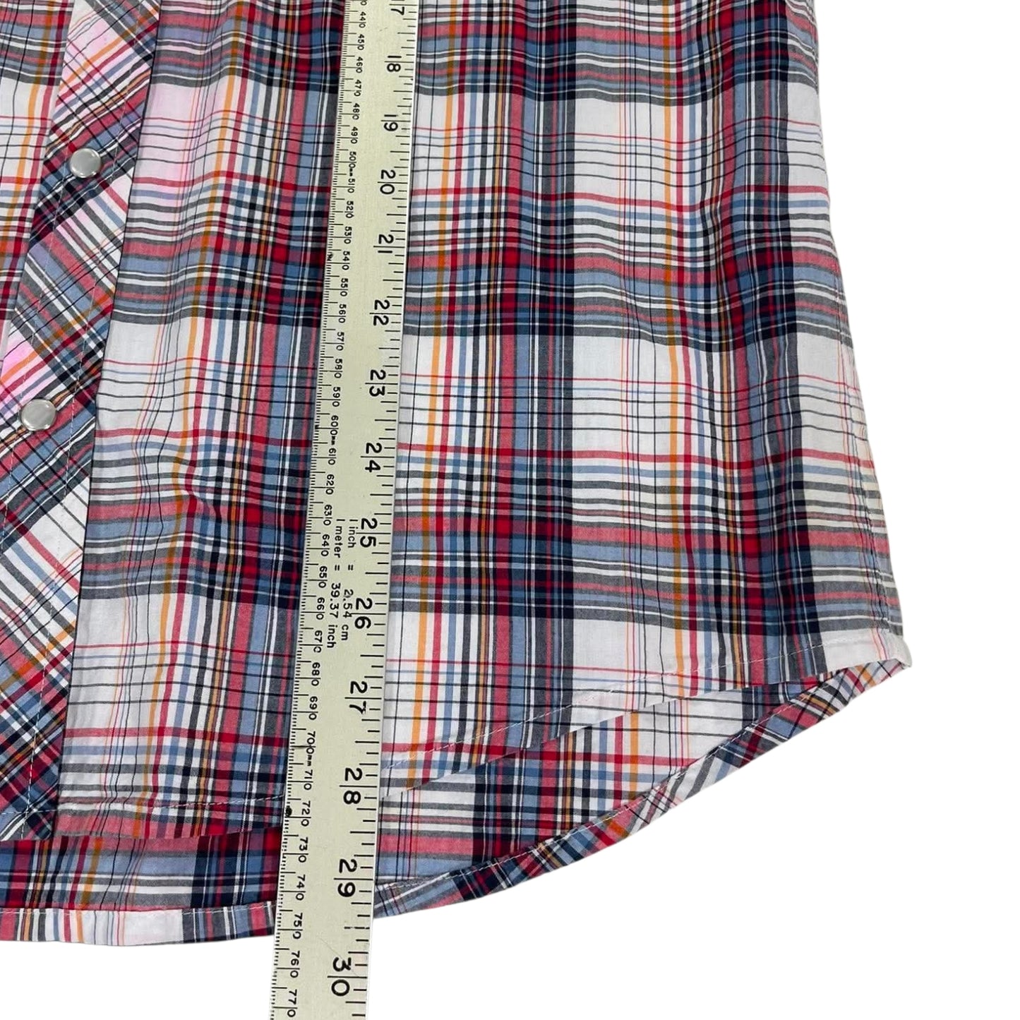 LEVI'S BLACK BUTTON UP SHIRT (L)