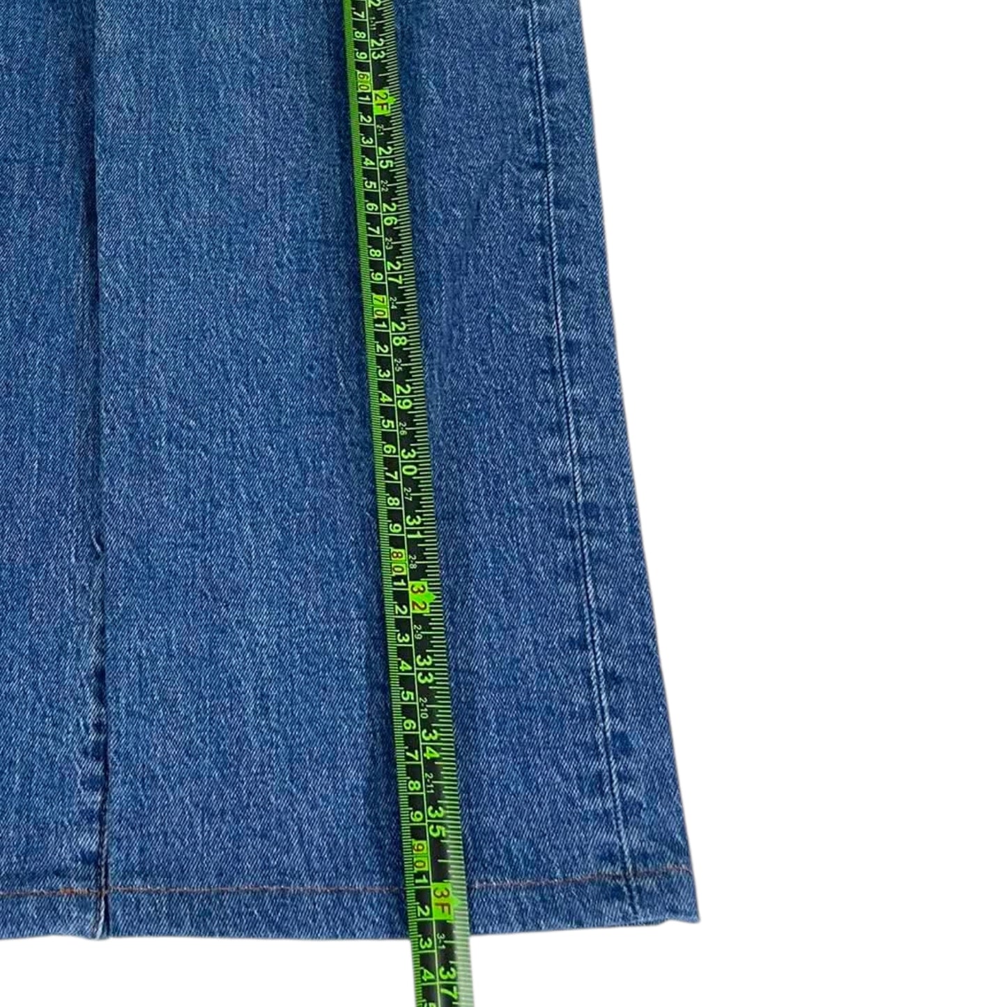 WOMENS LEVI'S RIBCAGE STRAIGHT BLUE JEANS (26)