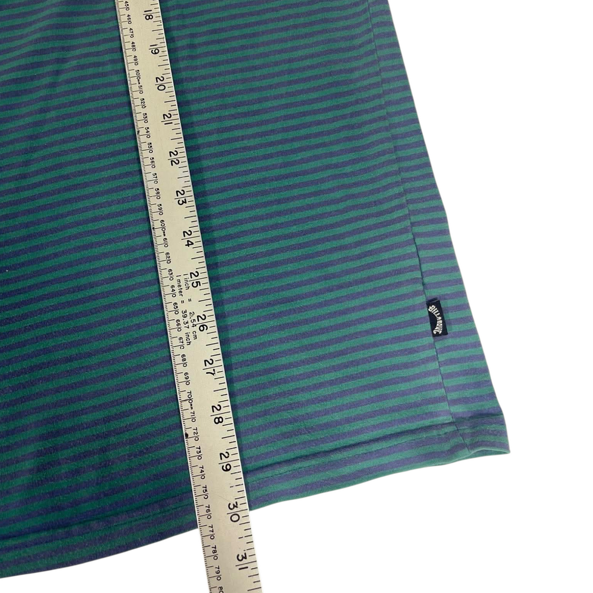 BILLABONG GREEN & BLUE STRIPED (XL)