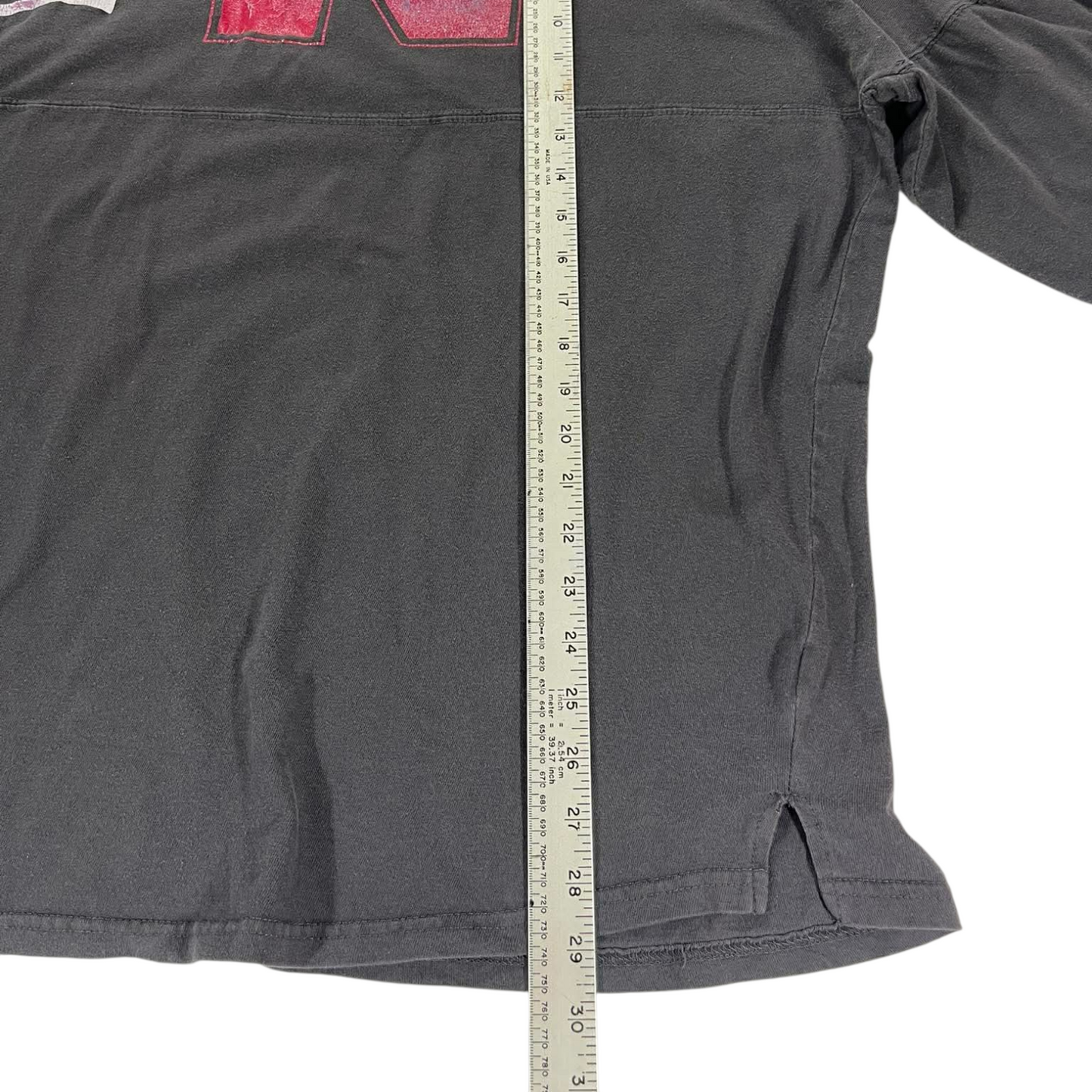 VINTAGE NEBRASKA HUSKERS WITH A BACKHIT LONG SLEEVE SHIRT (XL)