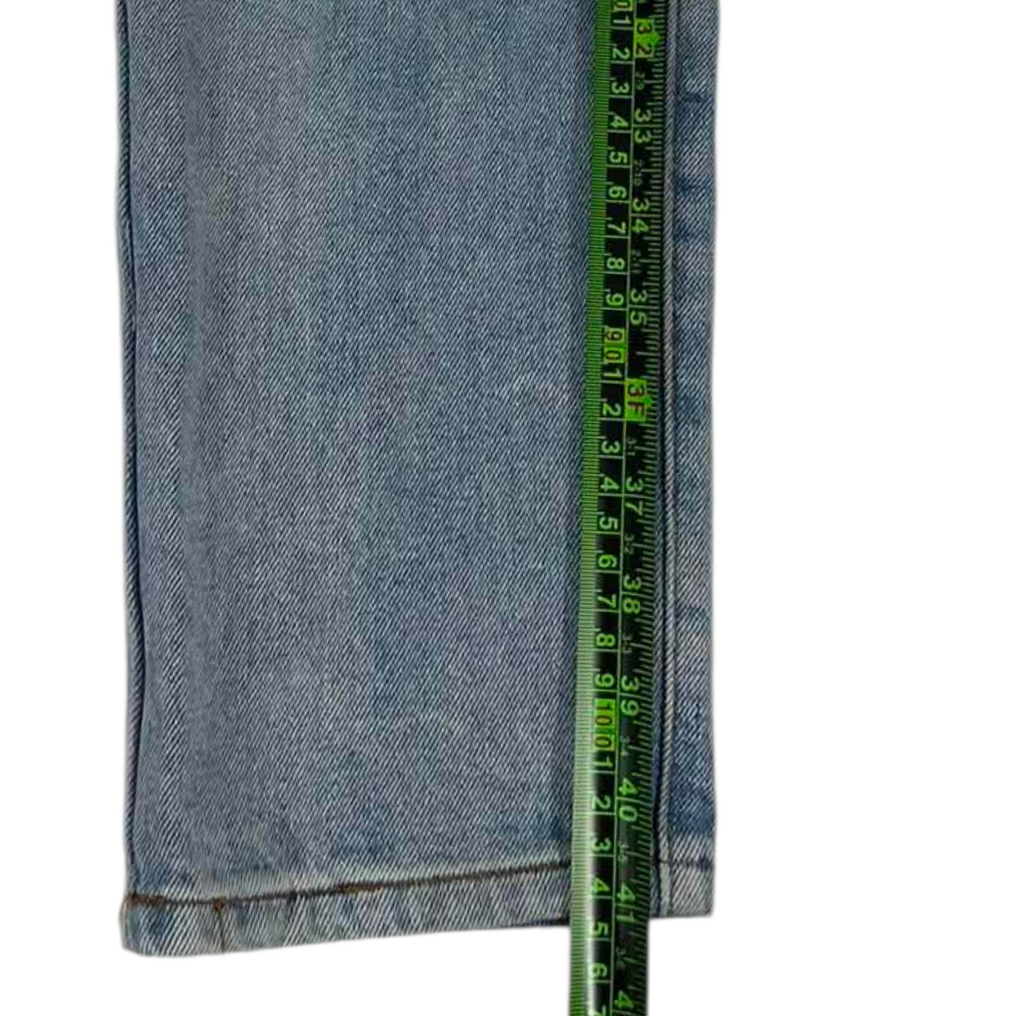 GARAGE BLUE DENIM JEANS WITH A RELAXED FIT (28)