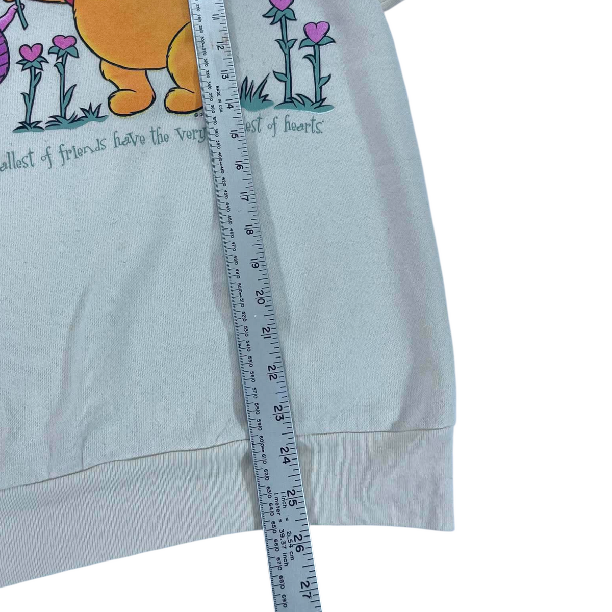 DISNEY WINNIE THE POOH AND PIGLET CREWNECK (M - L)