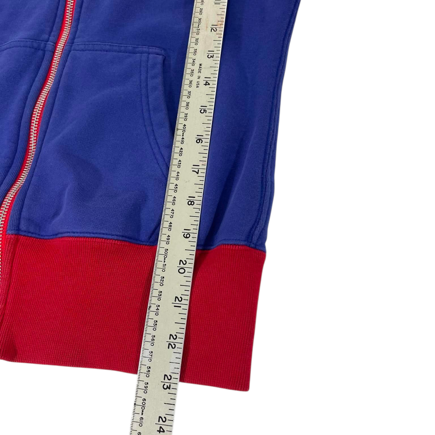 NIKE PURPLE ZIP UP HOODIE (S)