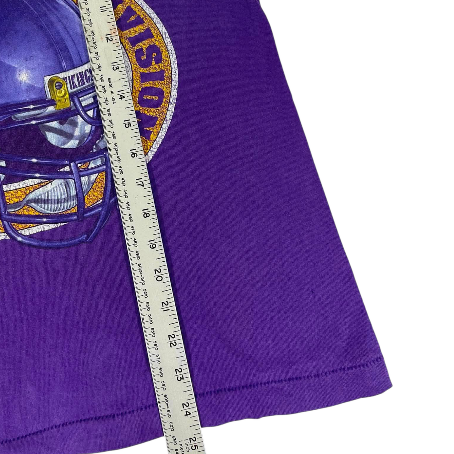 90S MINNESOTA VIKINGS PURPLE NFL TEE (S)